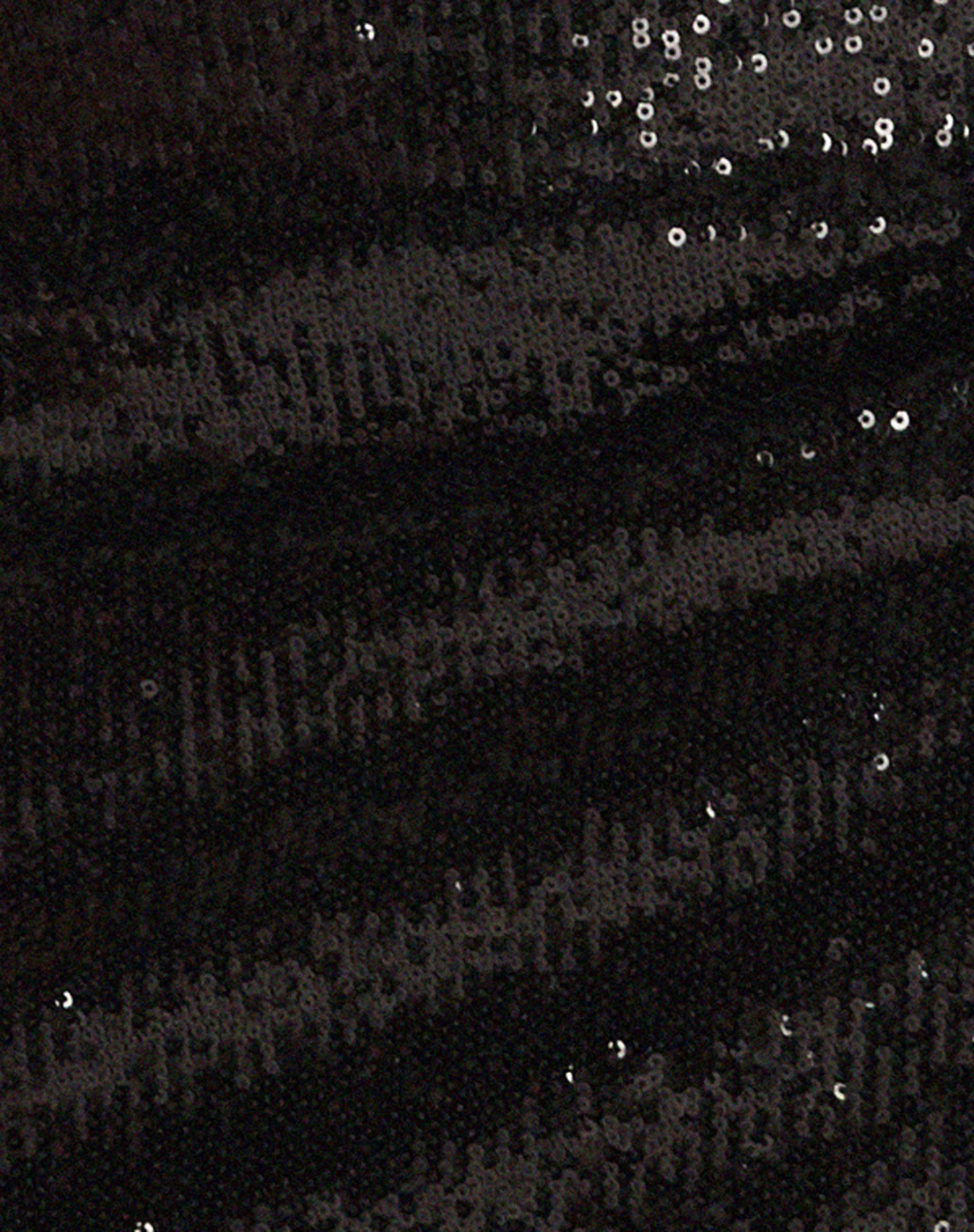 Healy Bow Detail Bandeau Top in Statement Sequin Black - Image 8