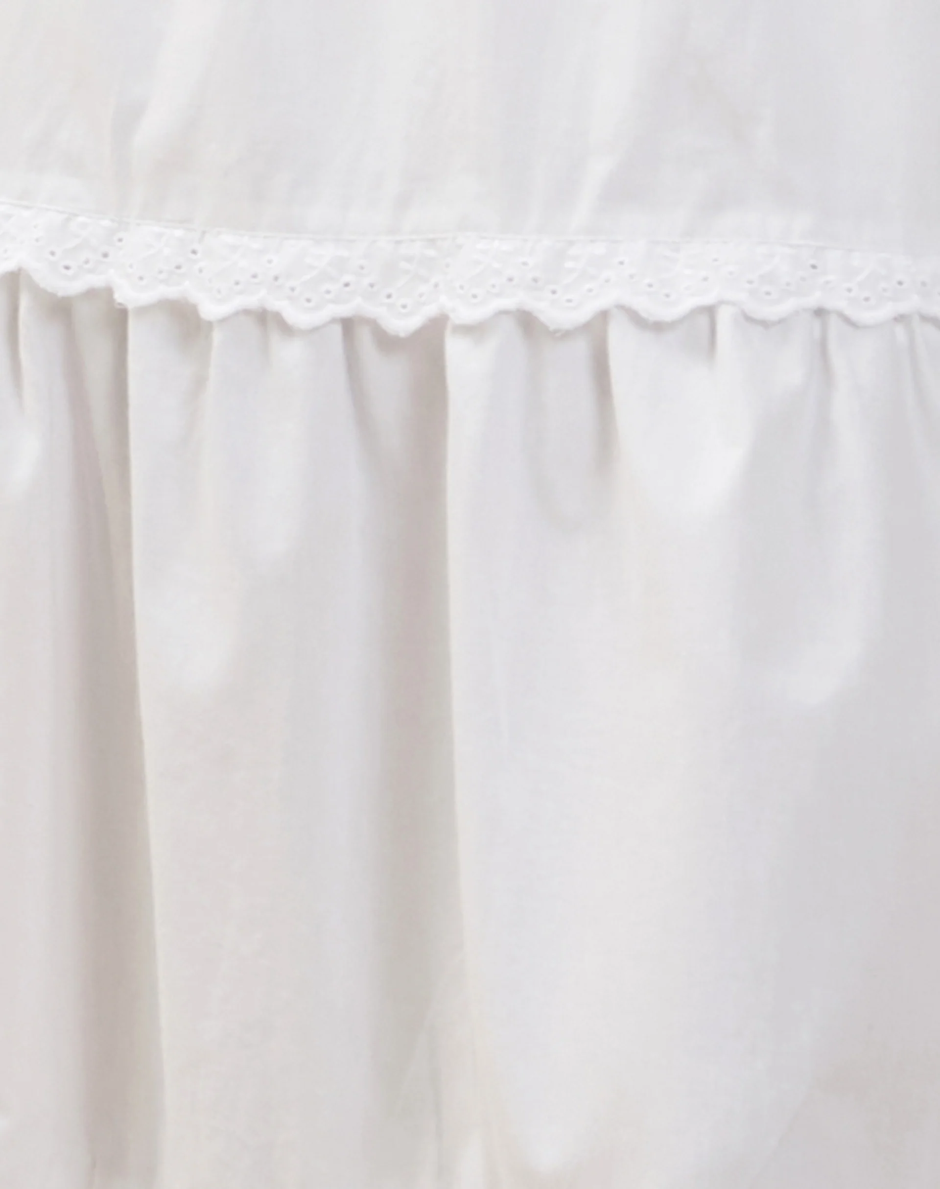 Helpa Tiered Bardot Maxi Dress in White - Image 8