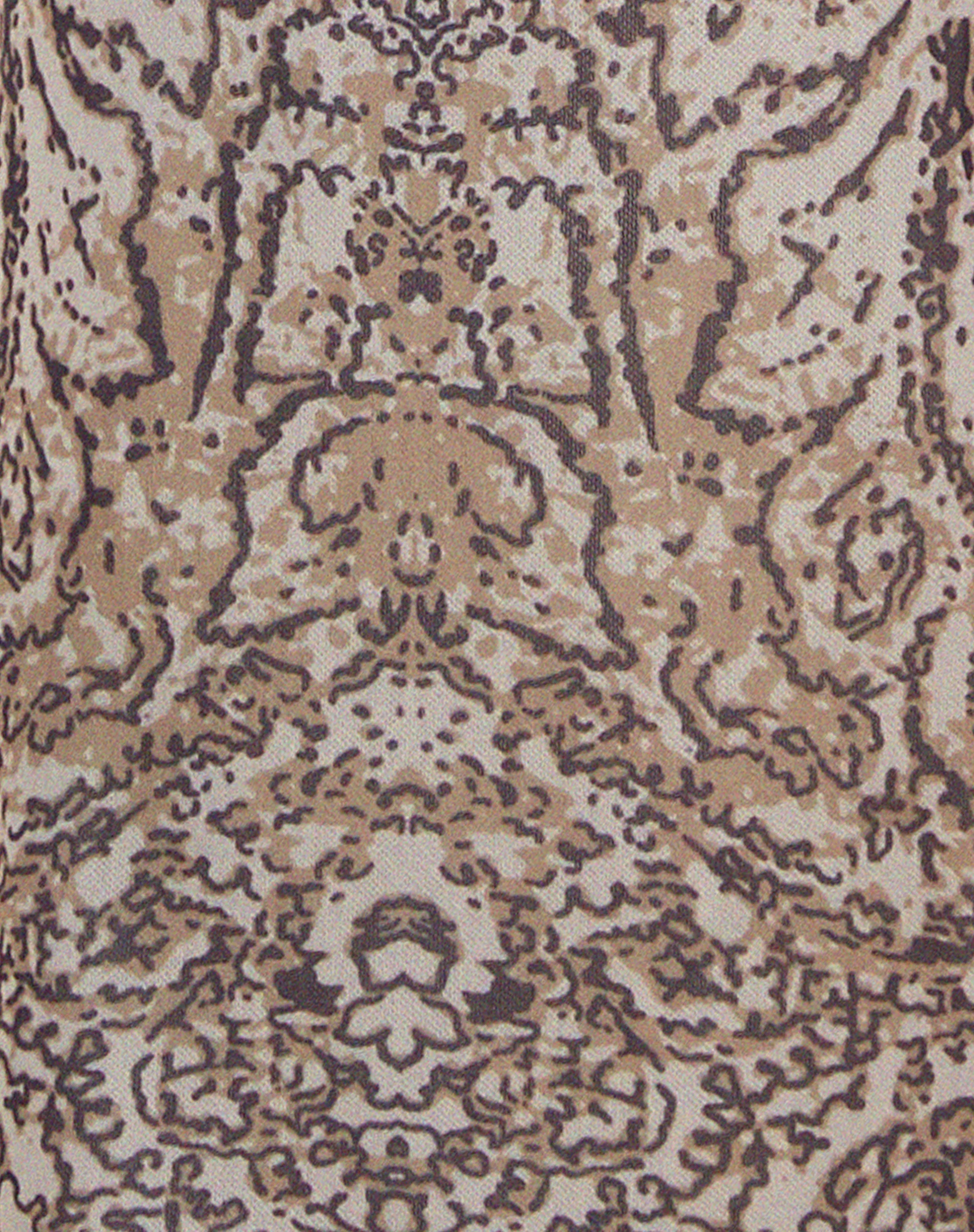 Heny Printed Trousers in Sandstorm Tonal Print - Image 5