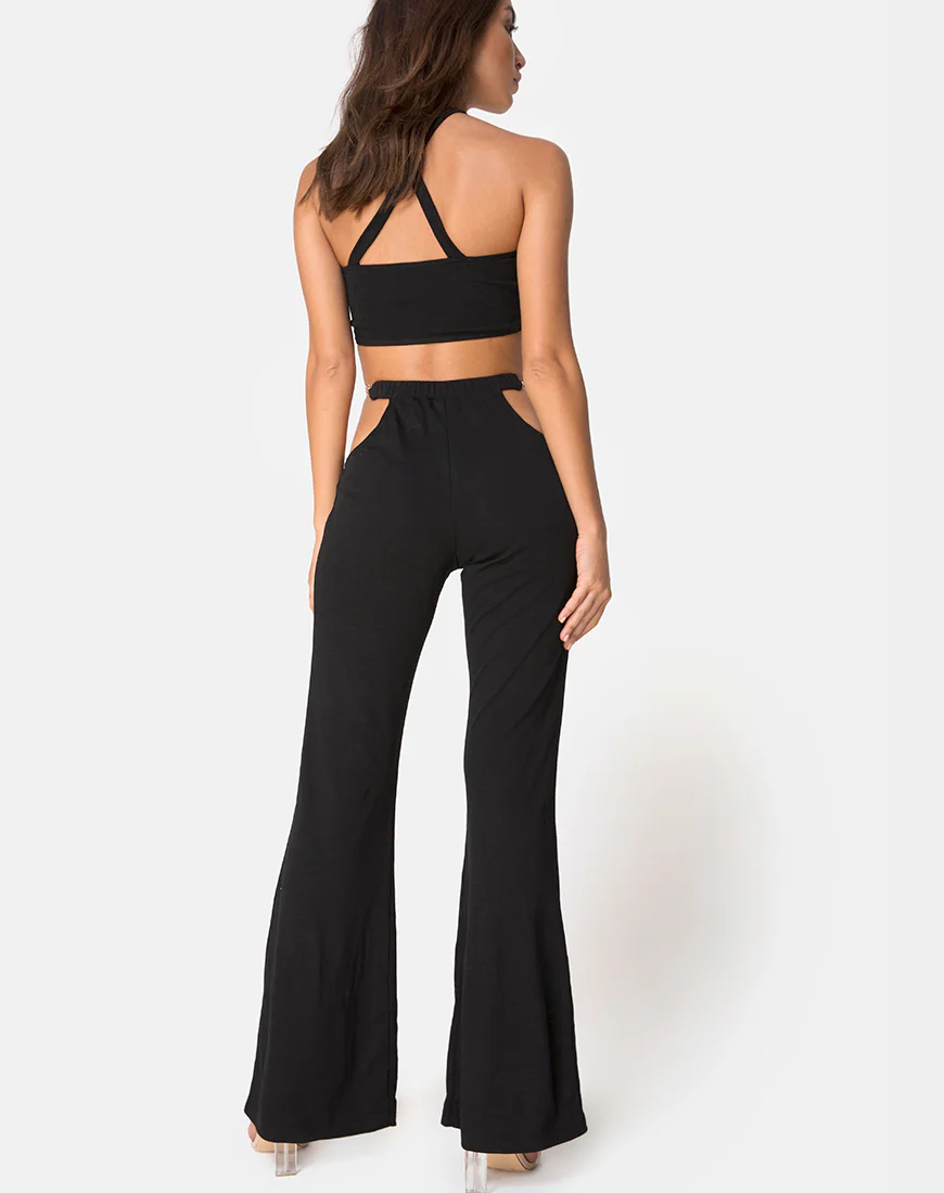 Herla Hardware Trouser in Black - Image 3
