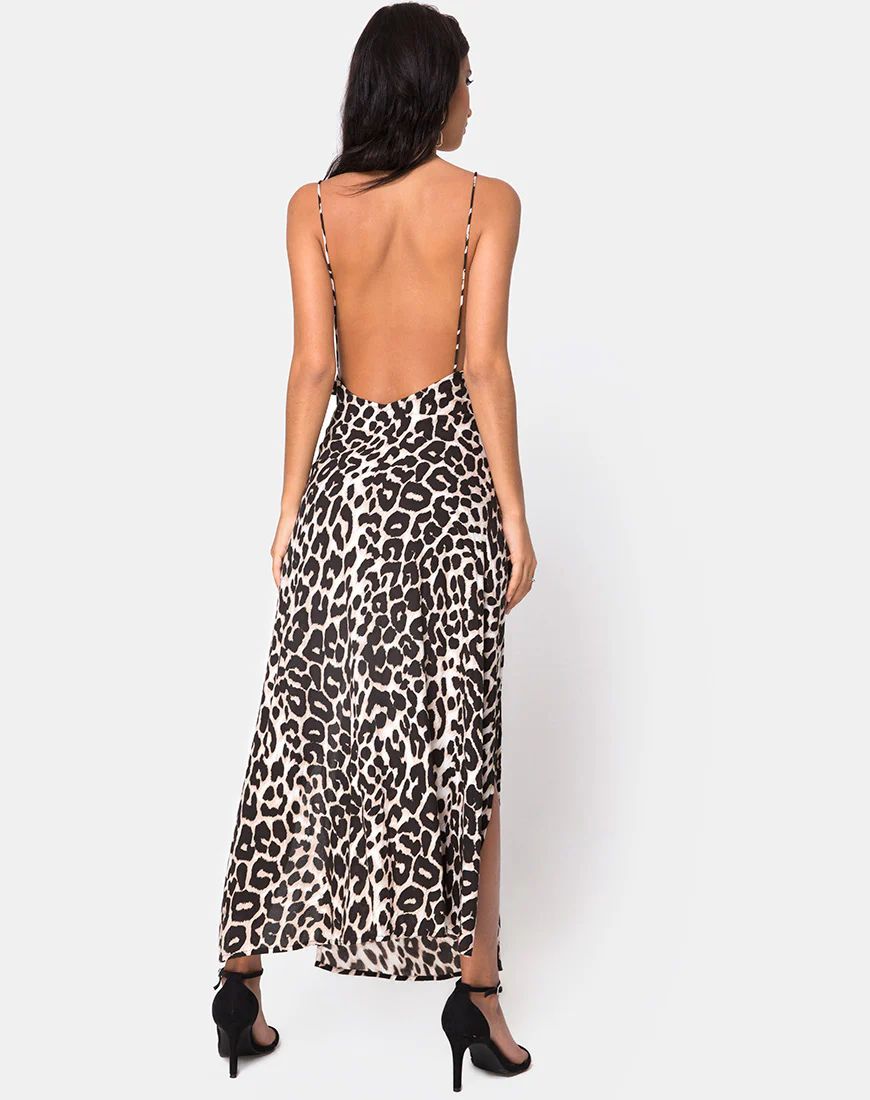 Hime Maxi Dress in Oversize Jaguar - Image 5