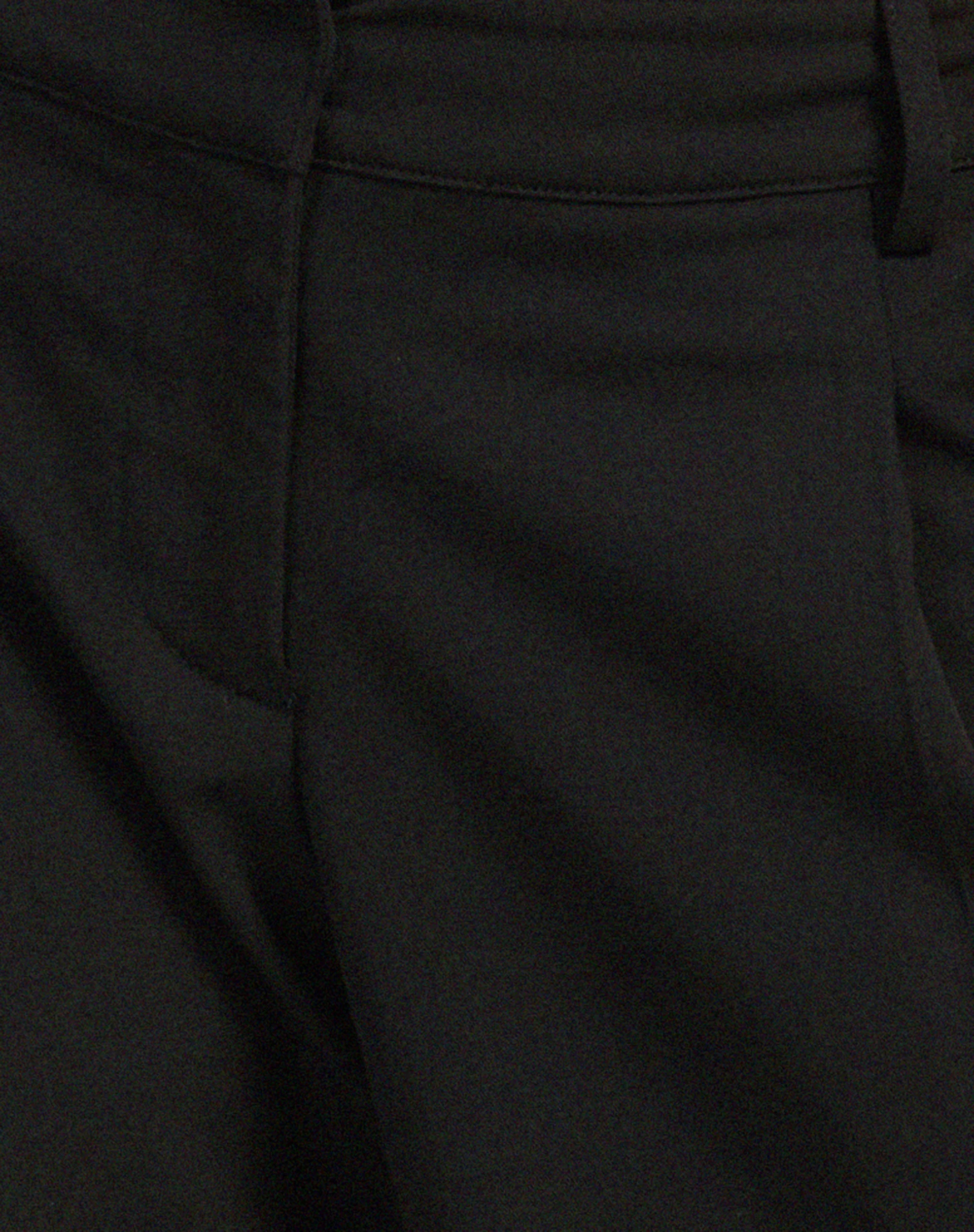 Hondra Wide Leg Trouser in Black - Image 7