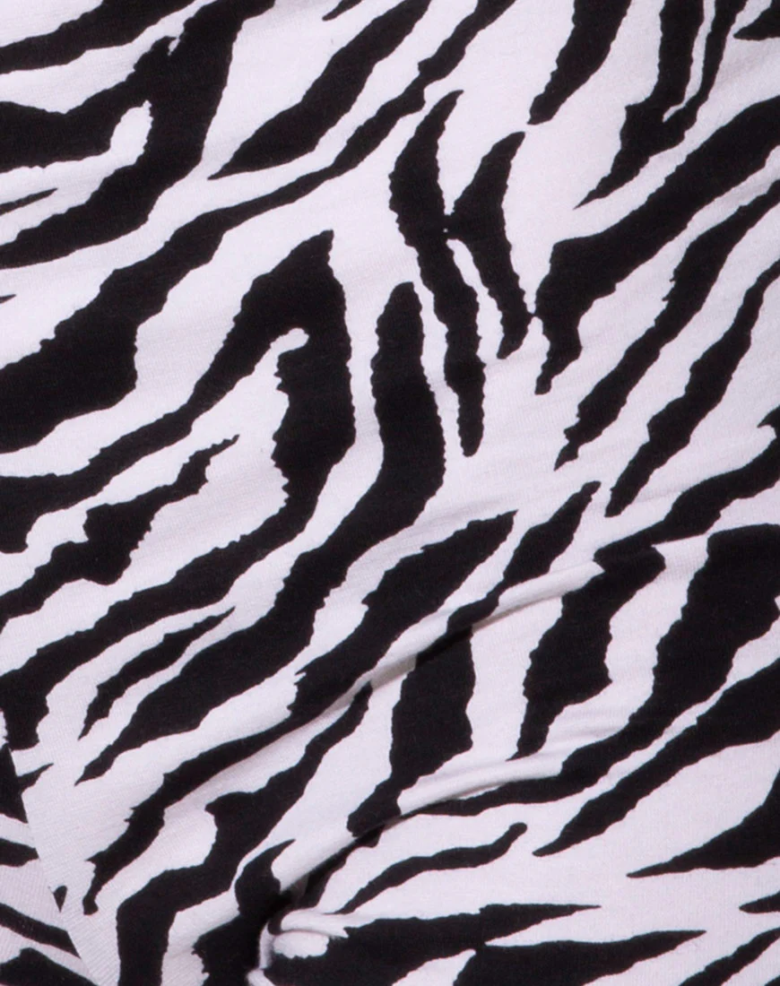 Hot Pant in 90's Zebra - Image 5