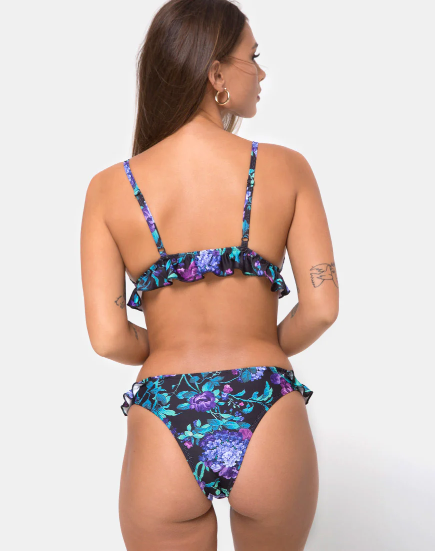 Ilona Bikini Top in Violet Dreams - Image 2
