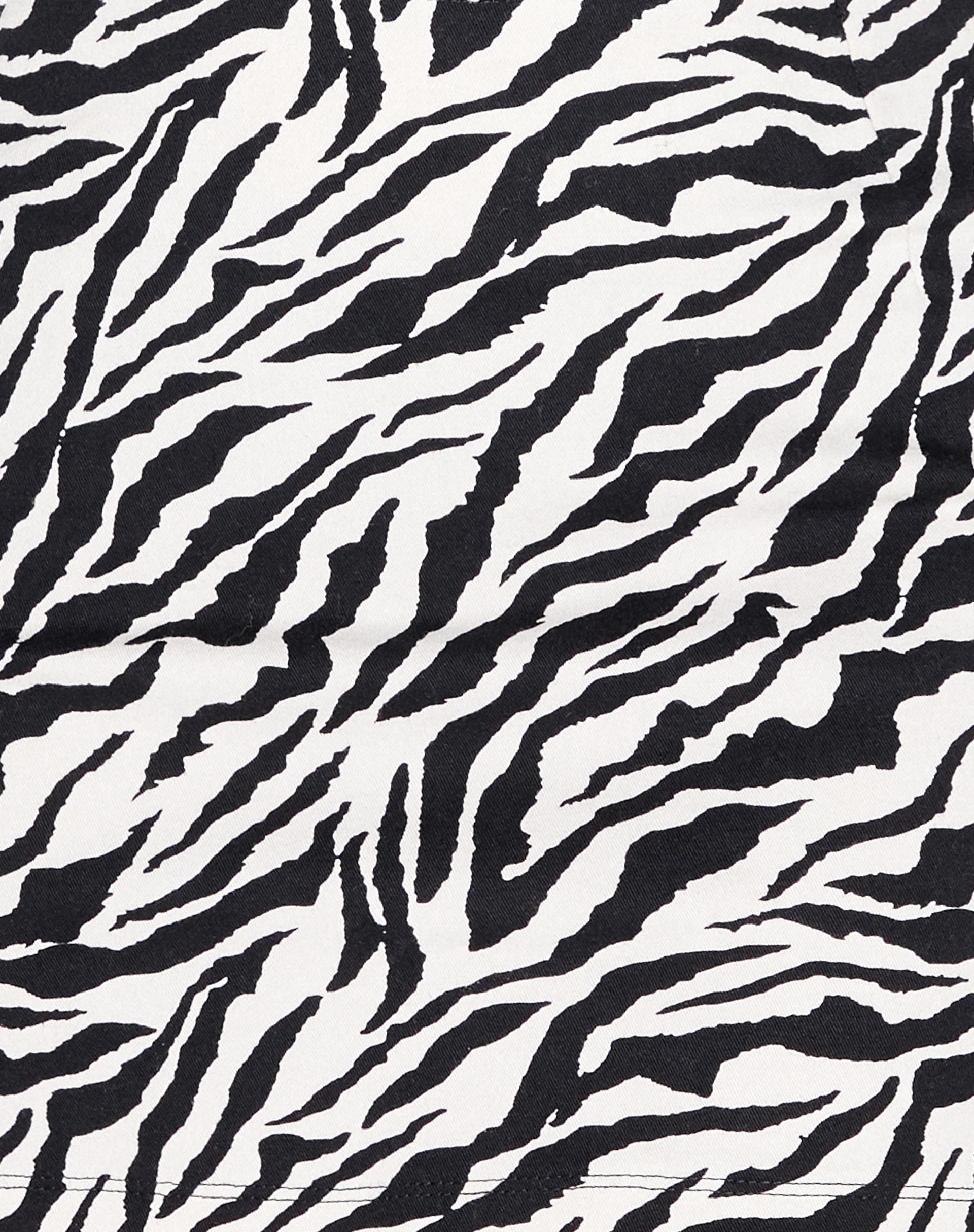 Ima Mini Skirt in 90's Zebra - Image 8