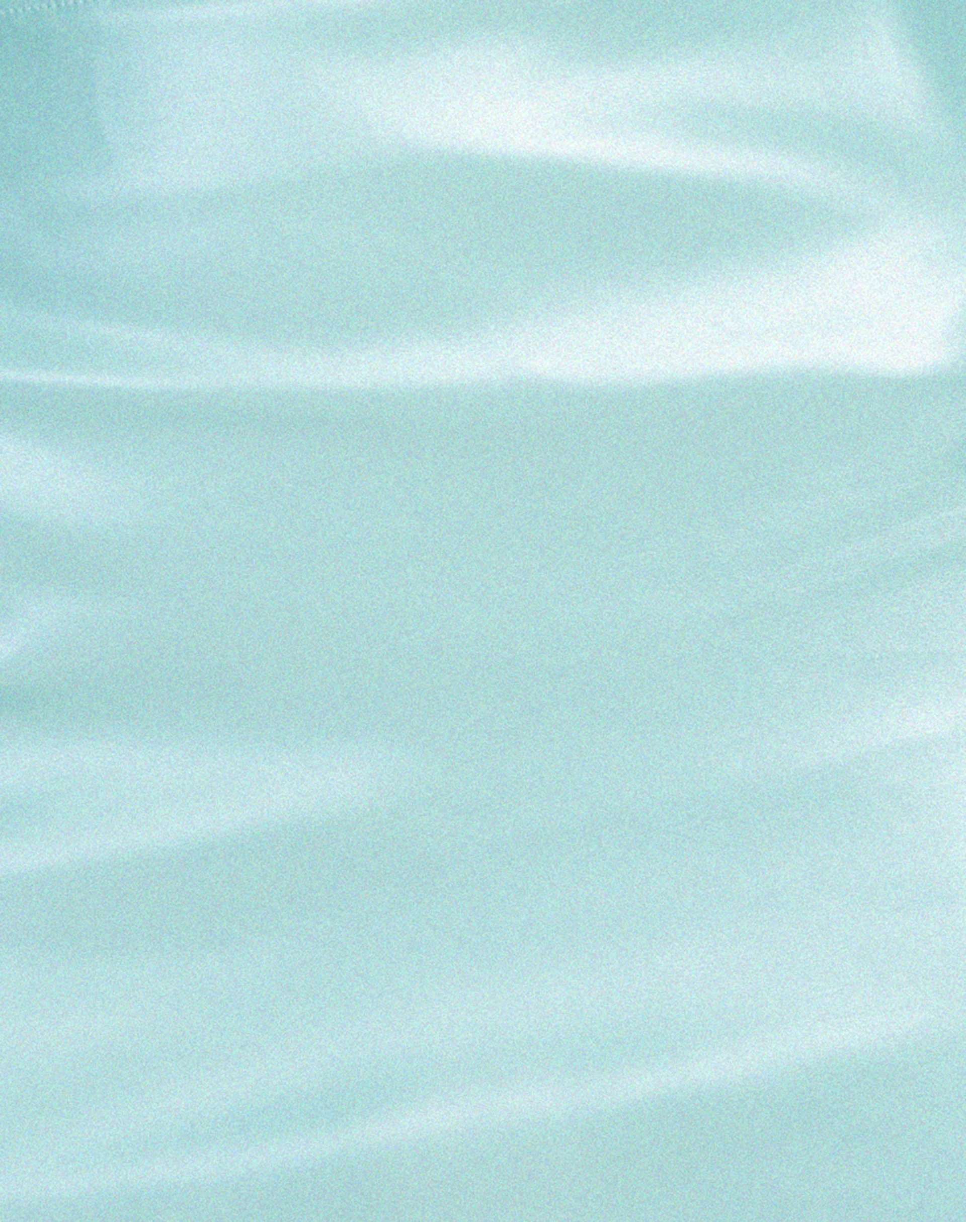 Ima Mini Skirt in PU Sky Blue - Image 6