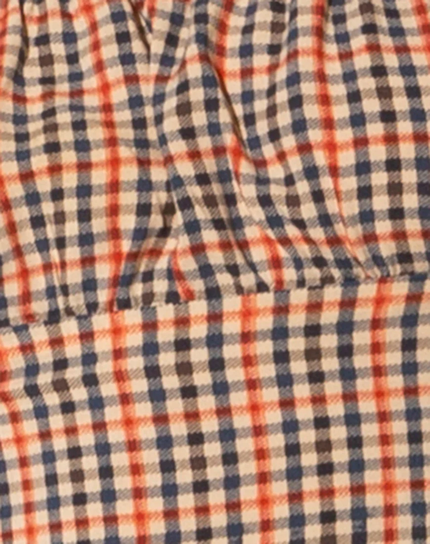 Irene Crop Top in Country Check - Image 5