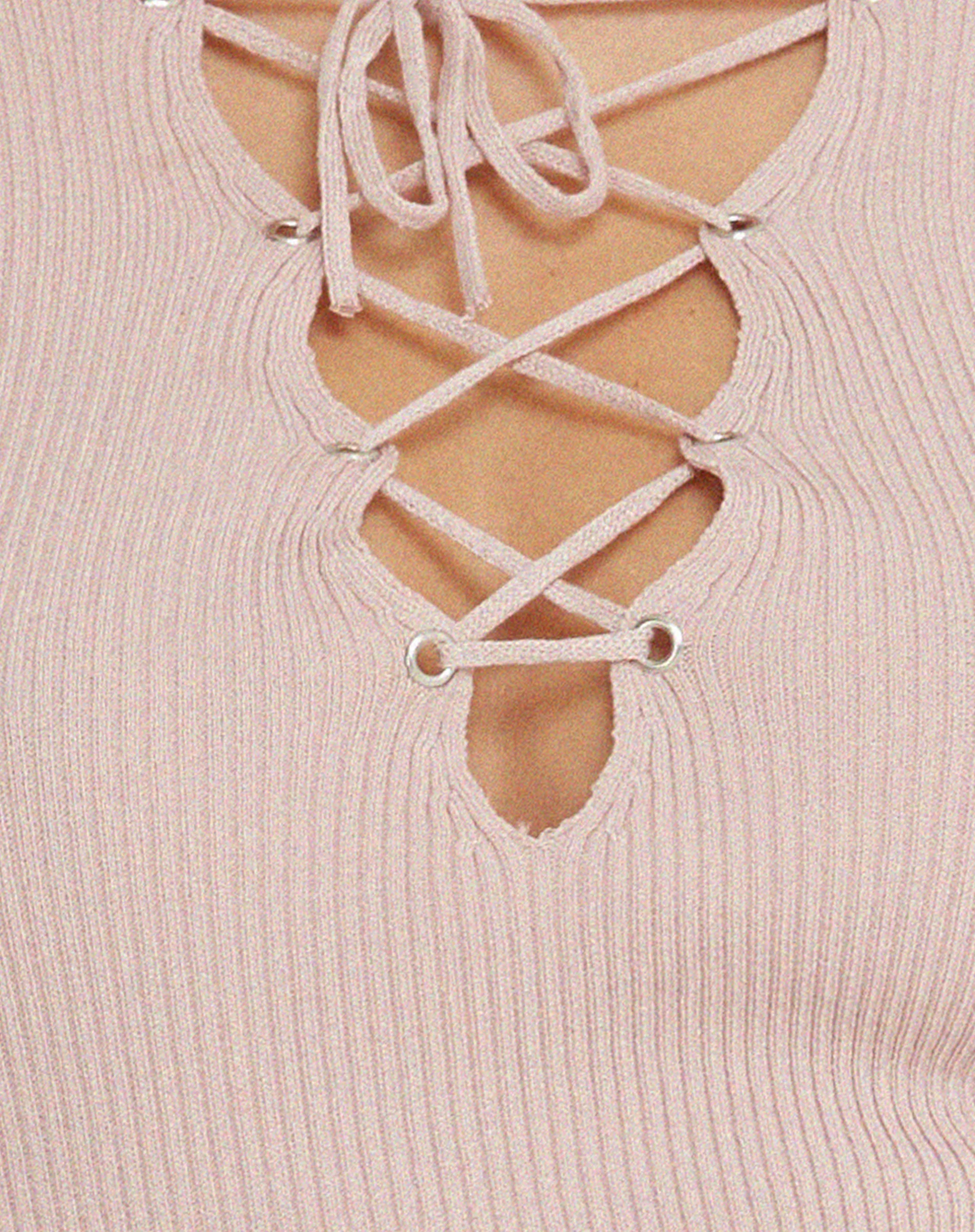 Issey Long Sleeve Top in Dusty Rose - Image 5