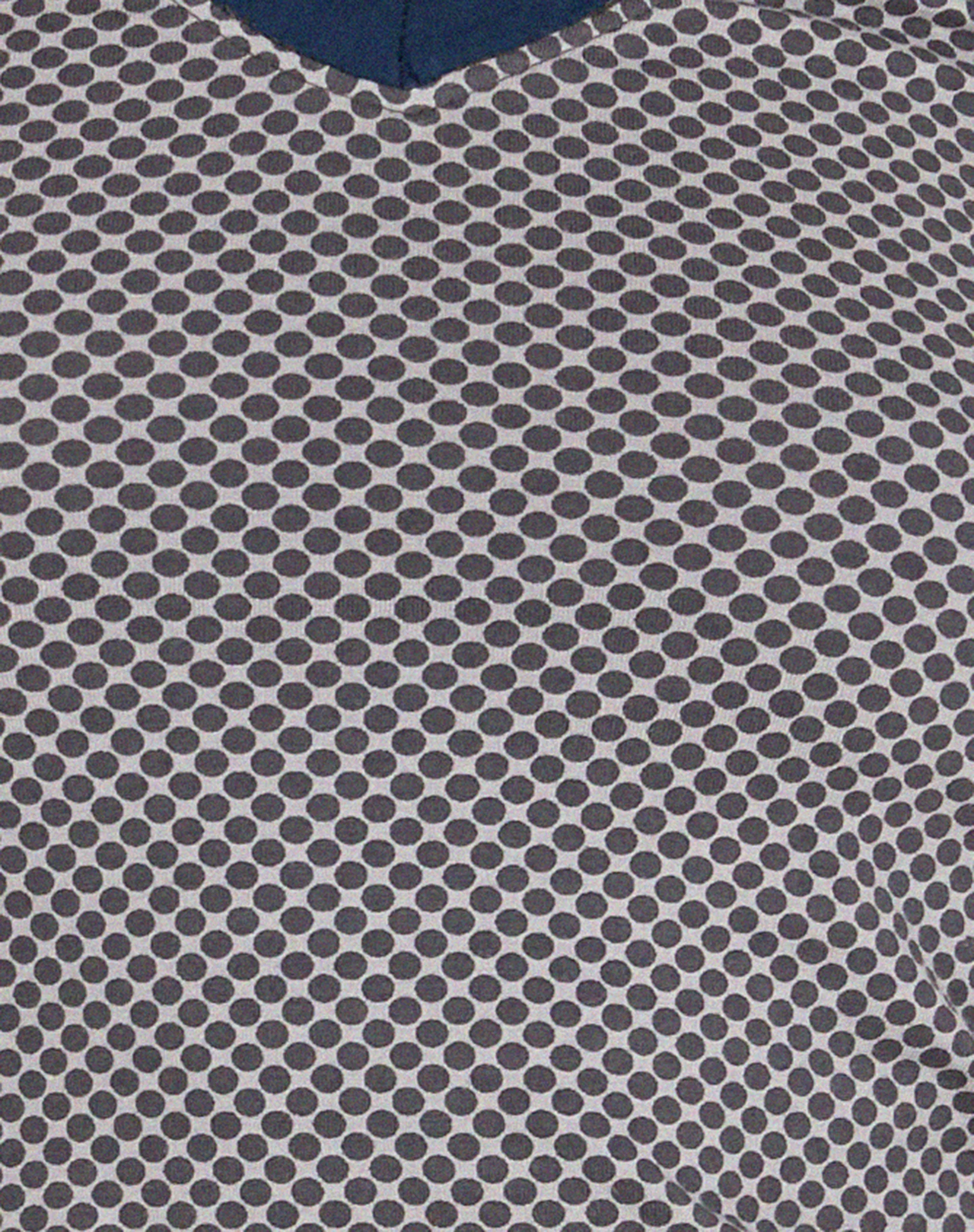 Izolde Baby Tee in Grey Navy Sporty Micro Spot - Image 8