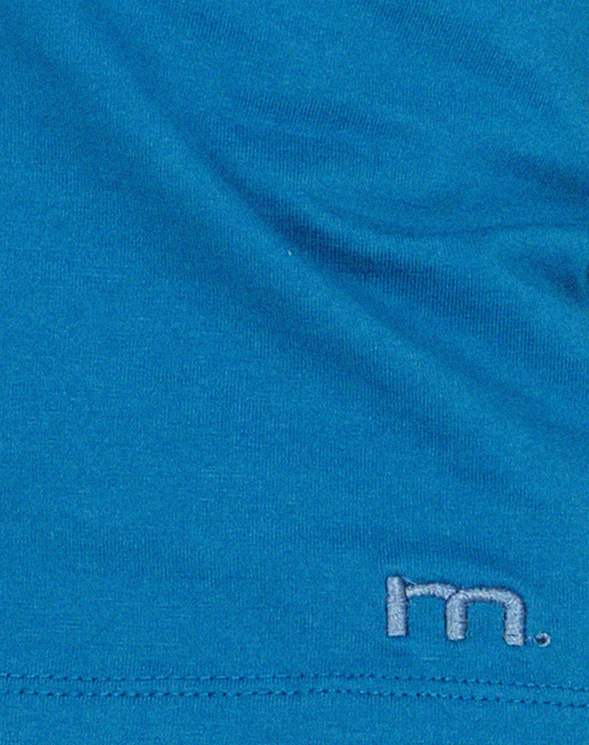 Izolde Baby Tee in Mediterranian Blue White - Image 8