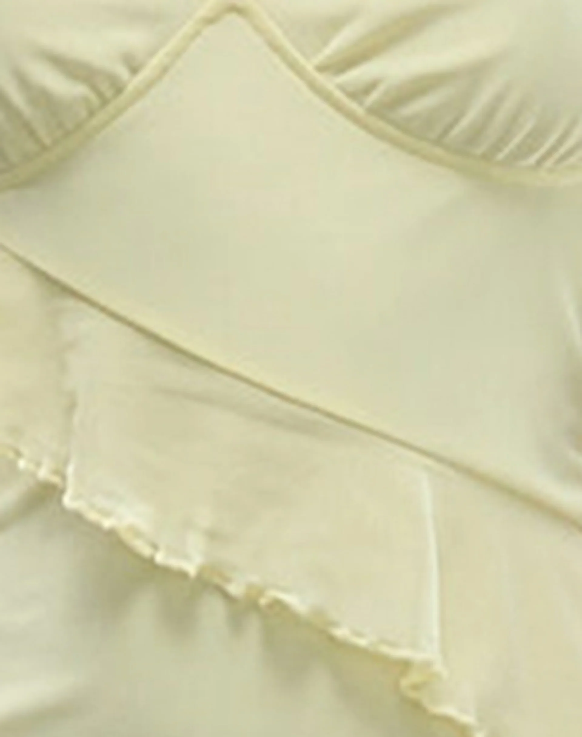 Jacy Ruffle Midi Dress in Mesh Lemon - Image 7
