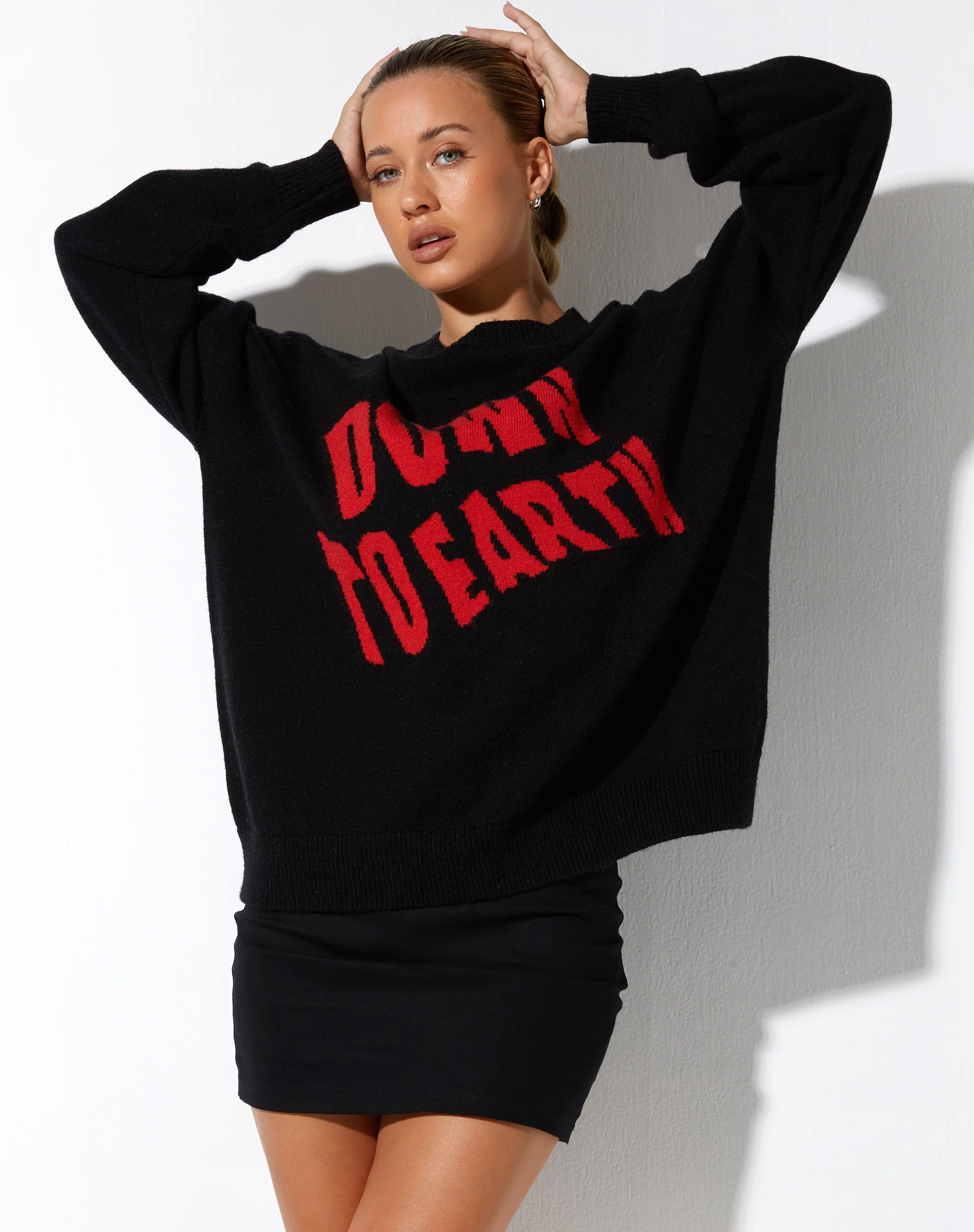 Jamin Jumper in Black Down To Earth - Image 4