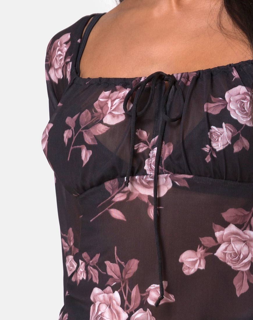Janina Top in Dusky Rose - Image 5