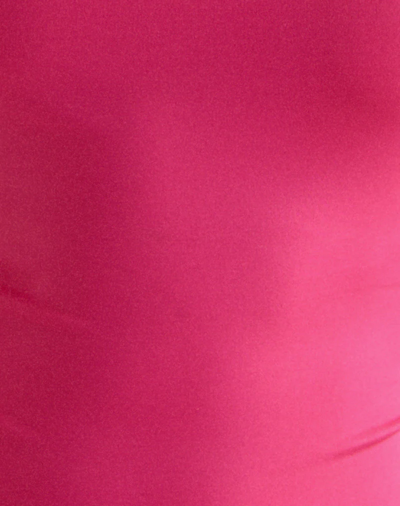 Jasila Vest Top in Hot Pink - Image 6