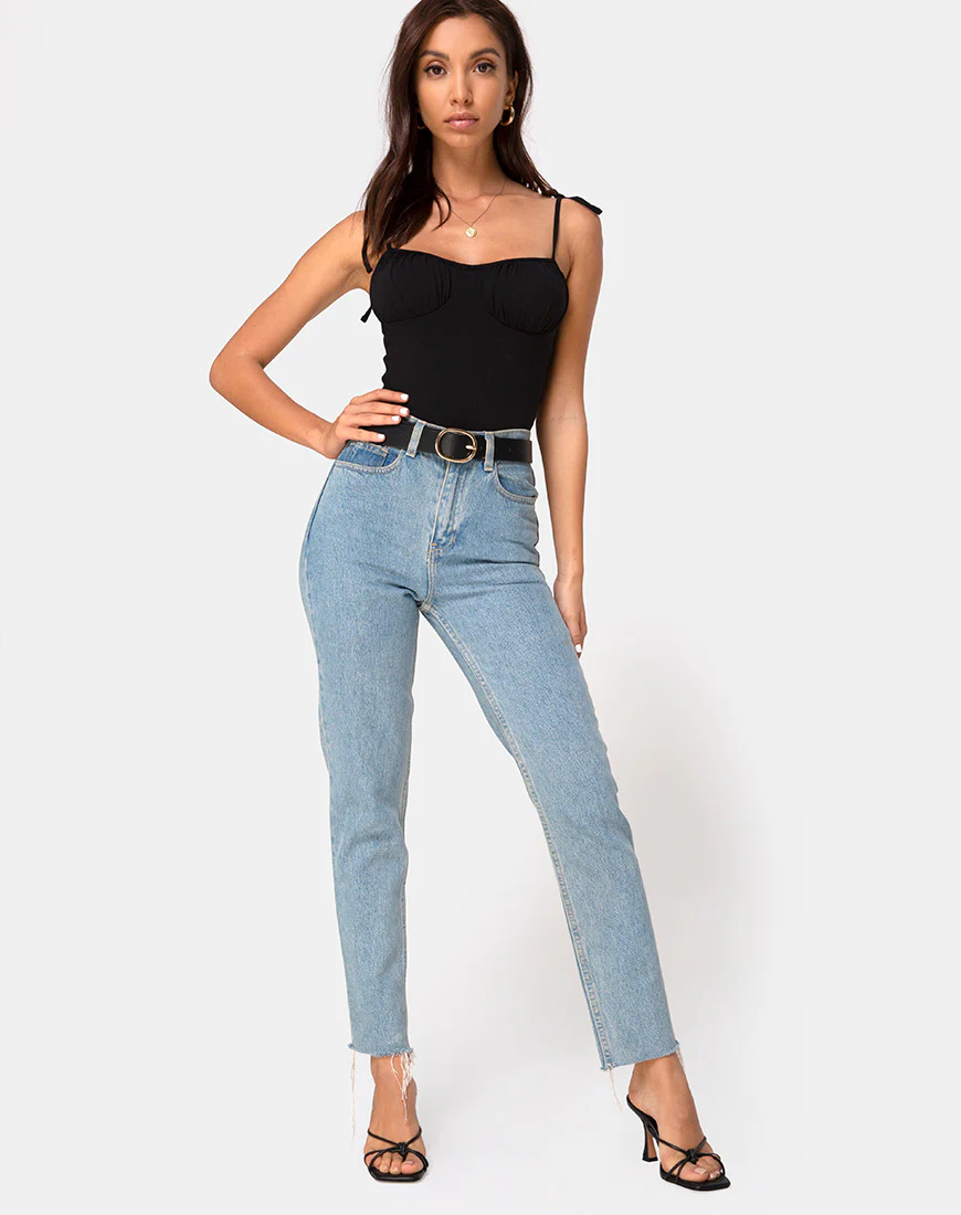 Jella Bodice in Black - Image 3