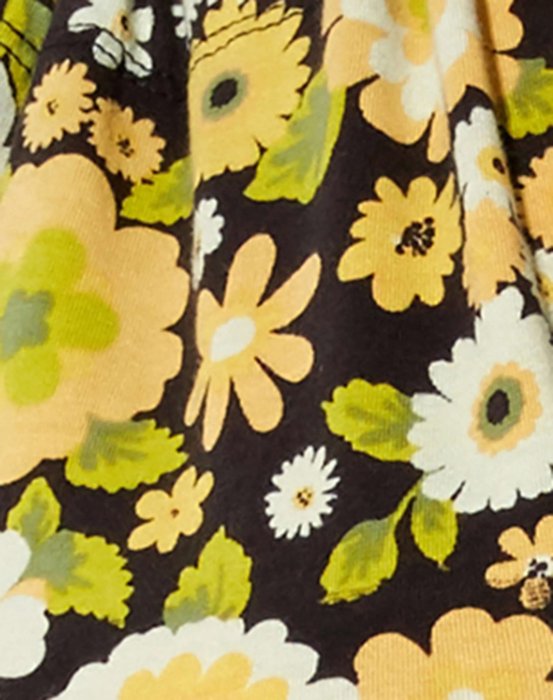 Jica Crop Top in Retro Floral - Image 6
