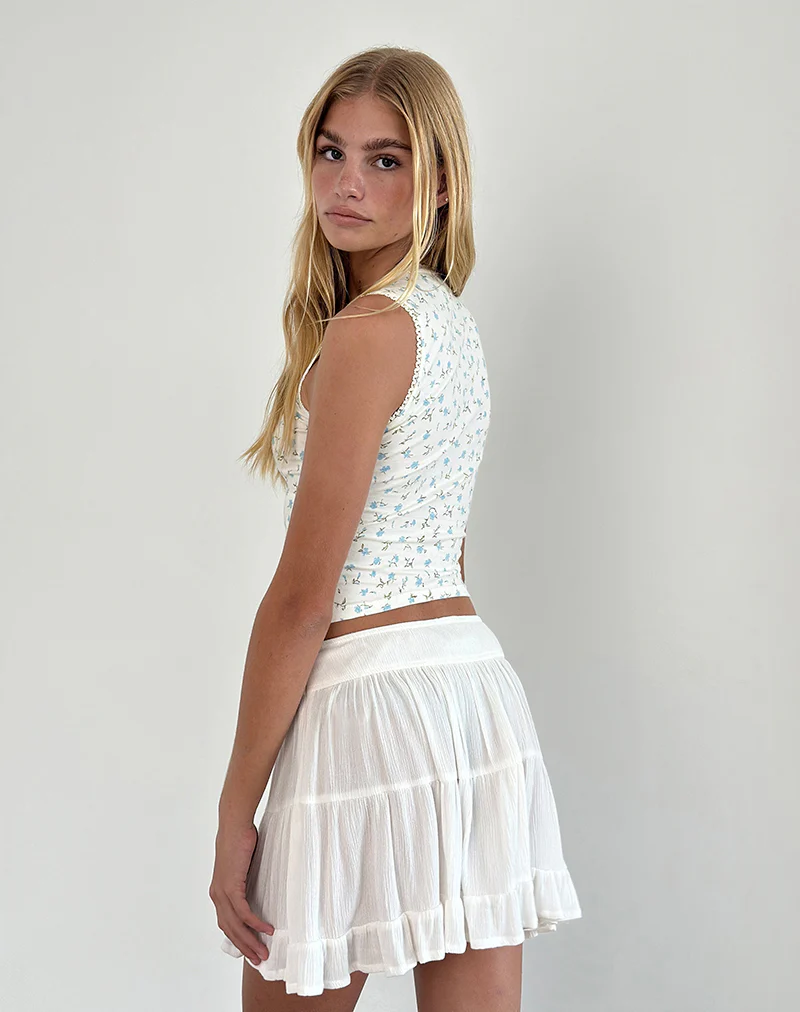 Jinpy Top in Pretty Petal Cream - Image 3