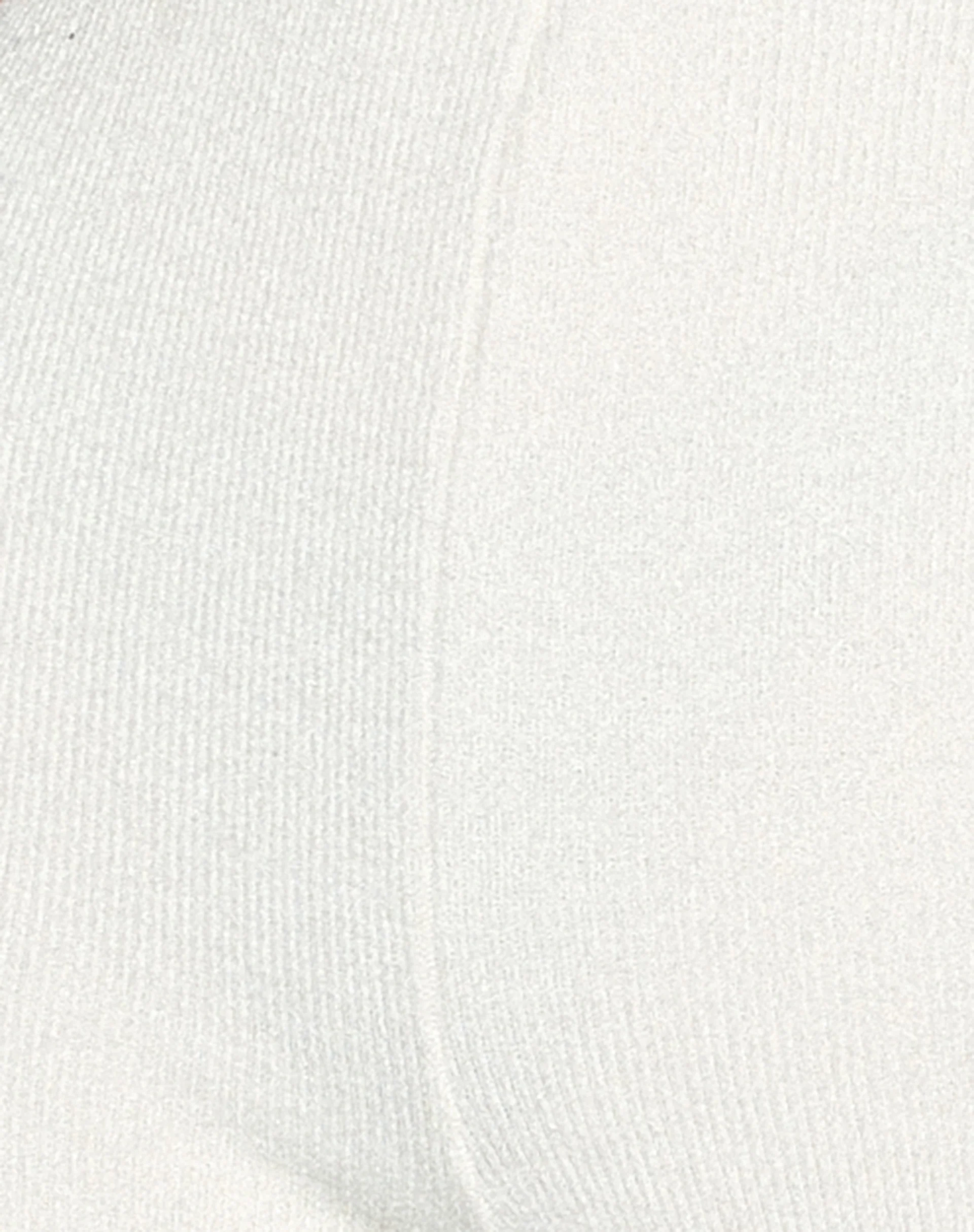 Jiva Flare Trouser in Rib Cream - Image 5