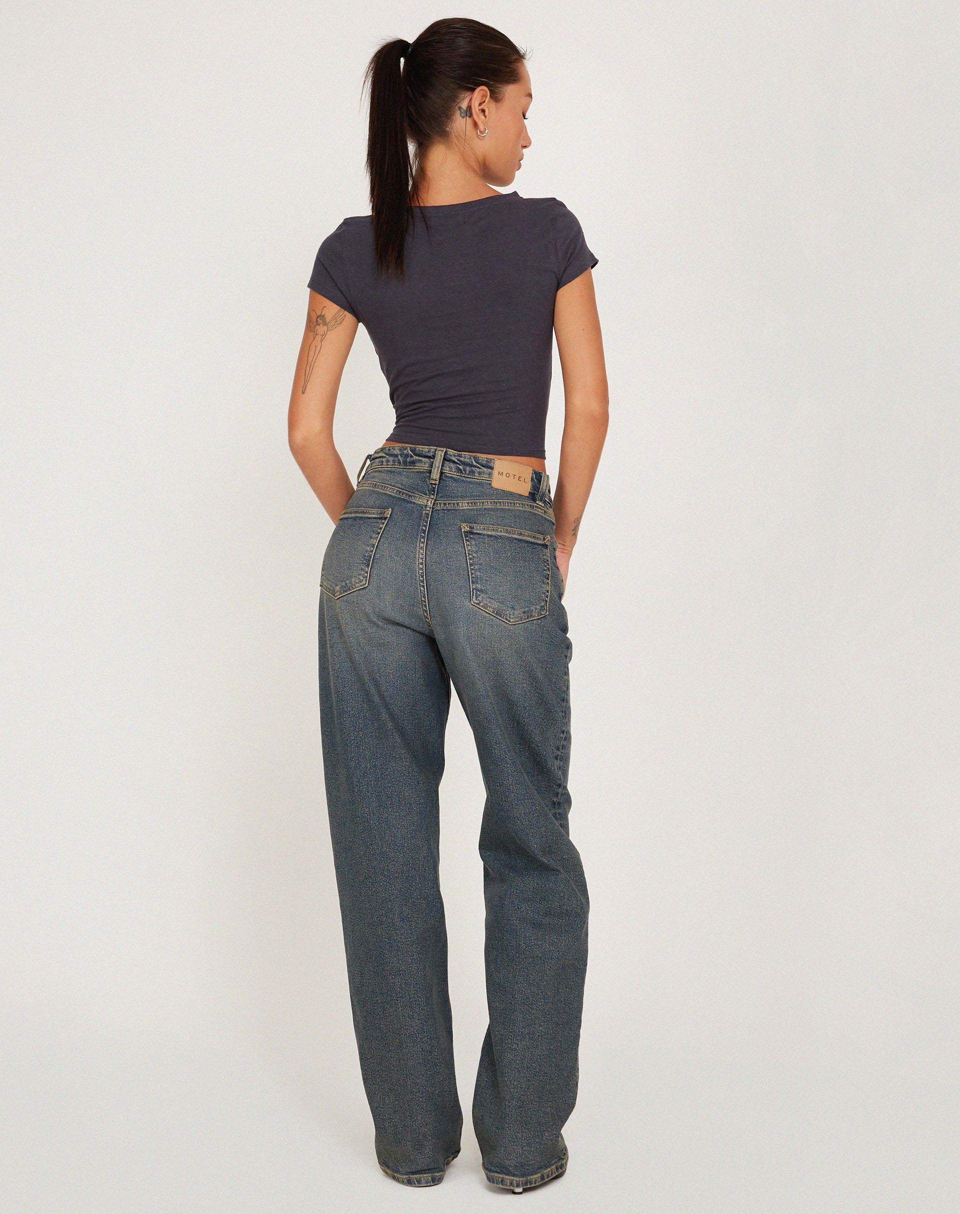 Jojes Jersey Tee in Ocean Storm - Image 5