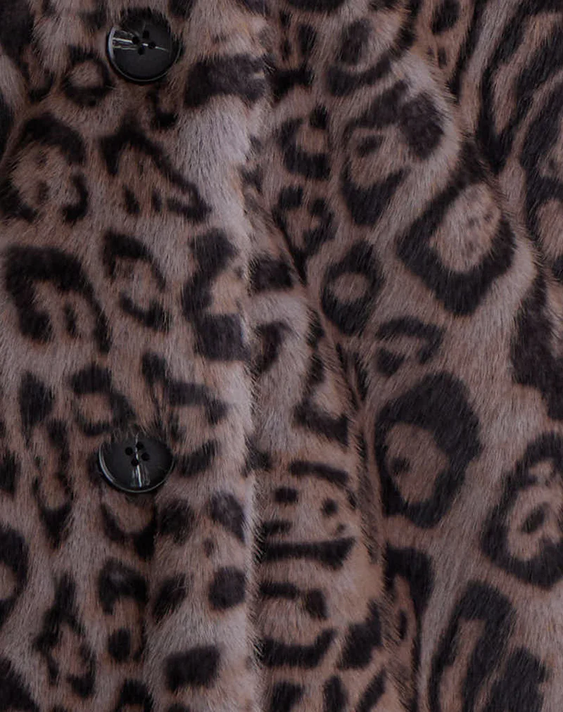 Joji Jacket in Warm Grey Leopard - Image 6