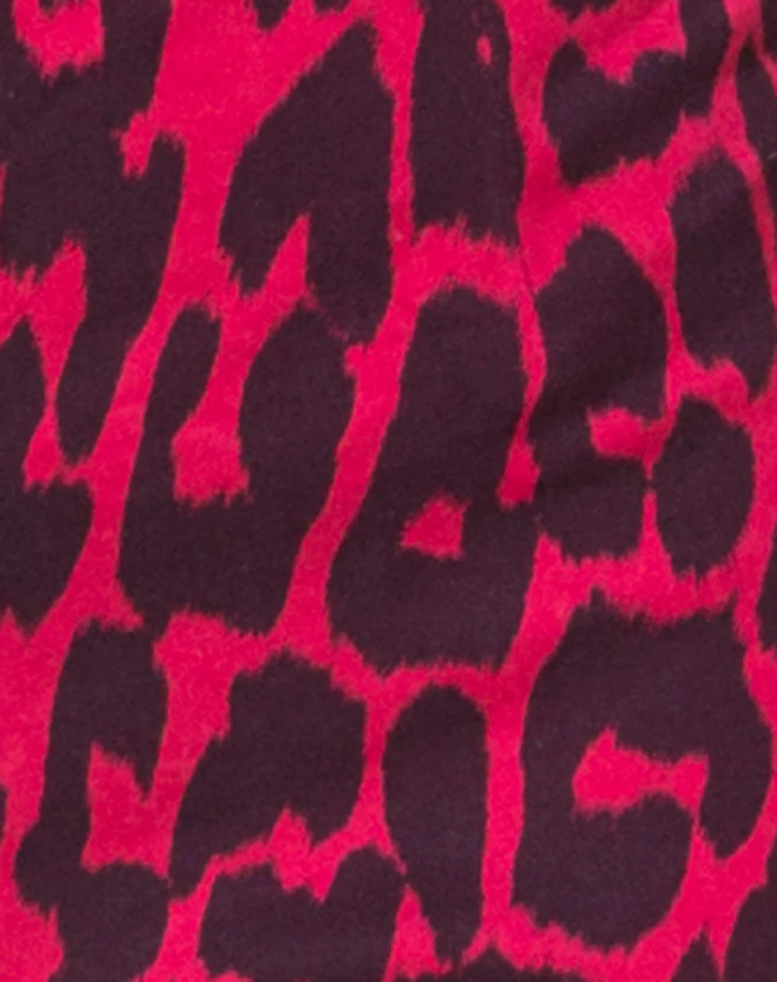 Jolim Trouser in Oversize Jaguar Red - Image 5