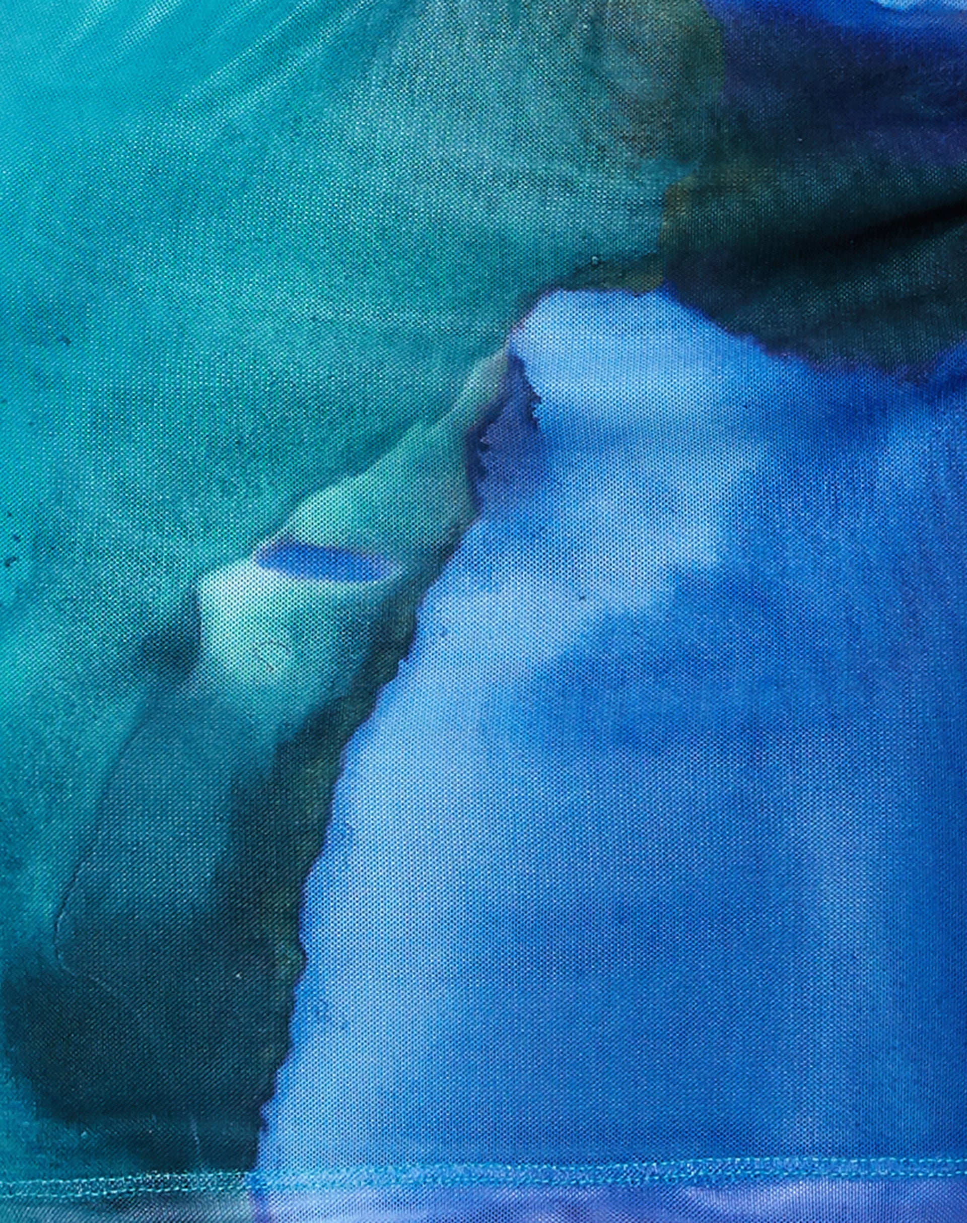 Julep Mini Dress in Fluid Watercolour Wash - Image 7