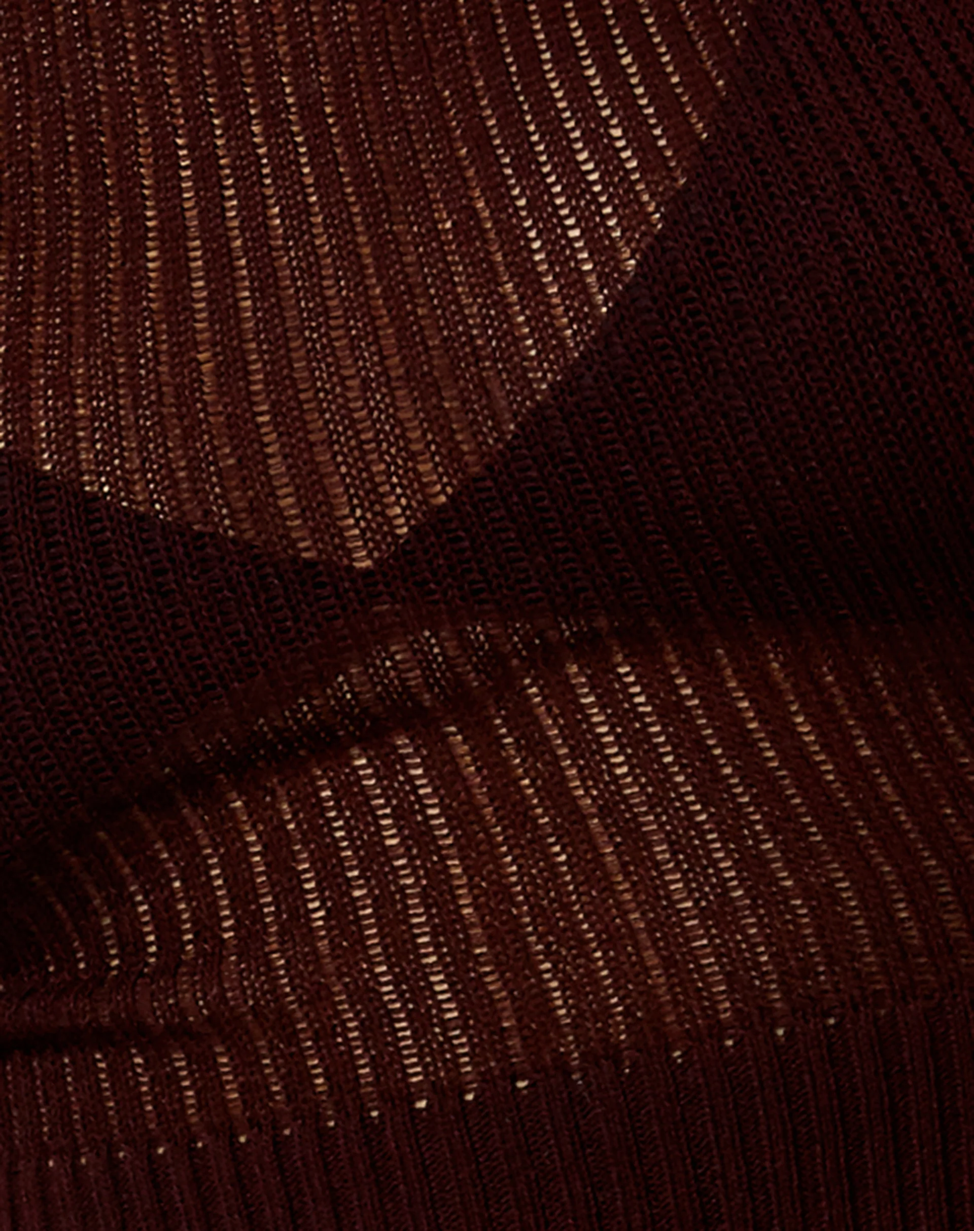 Juniper Vest Top in Knit Bitter Chocolate - Image 6