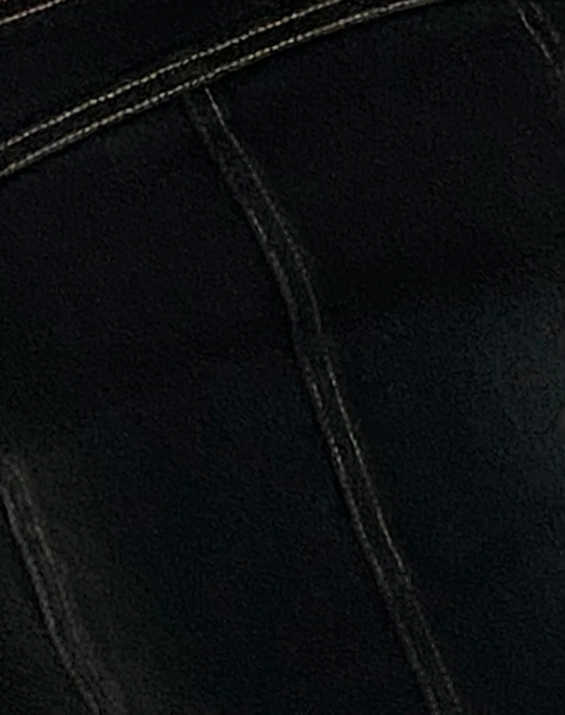 Kaiha Denim Bandeau Corset Top in Black Wash - Image 7