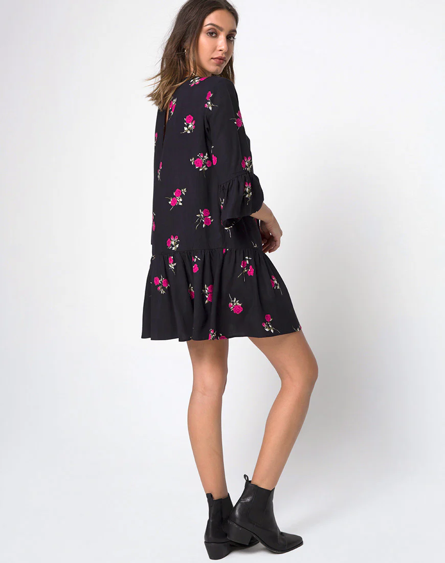 Kamryn Dress in Grunge Rose - Image 4
