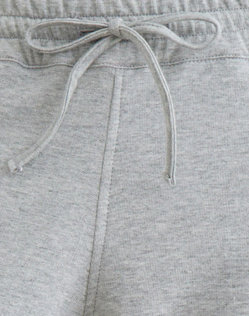 Kamsy Cropped Jogger in Grey Marl - Image 5