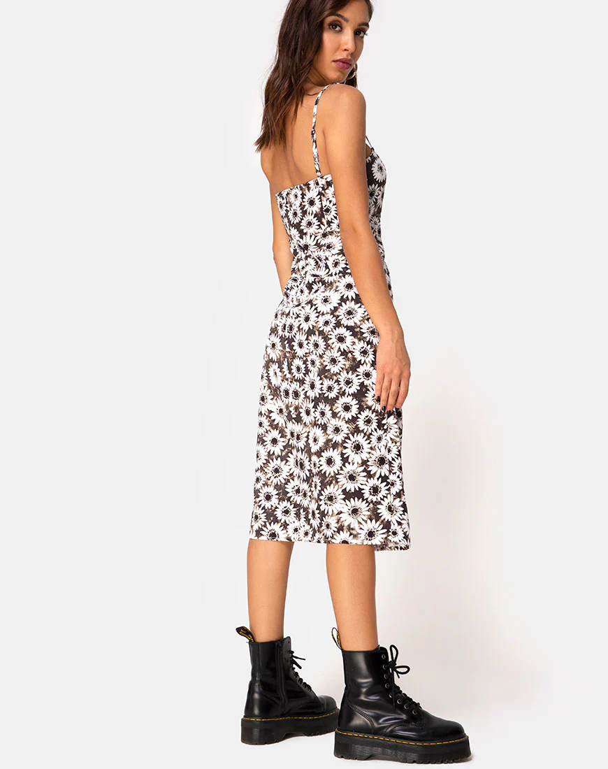 Kaoya Midi Dress in Dyed Daisy - Image 4
