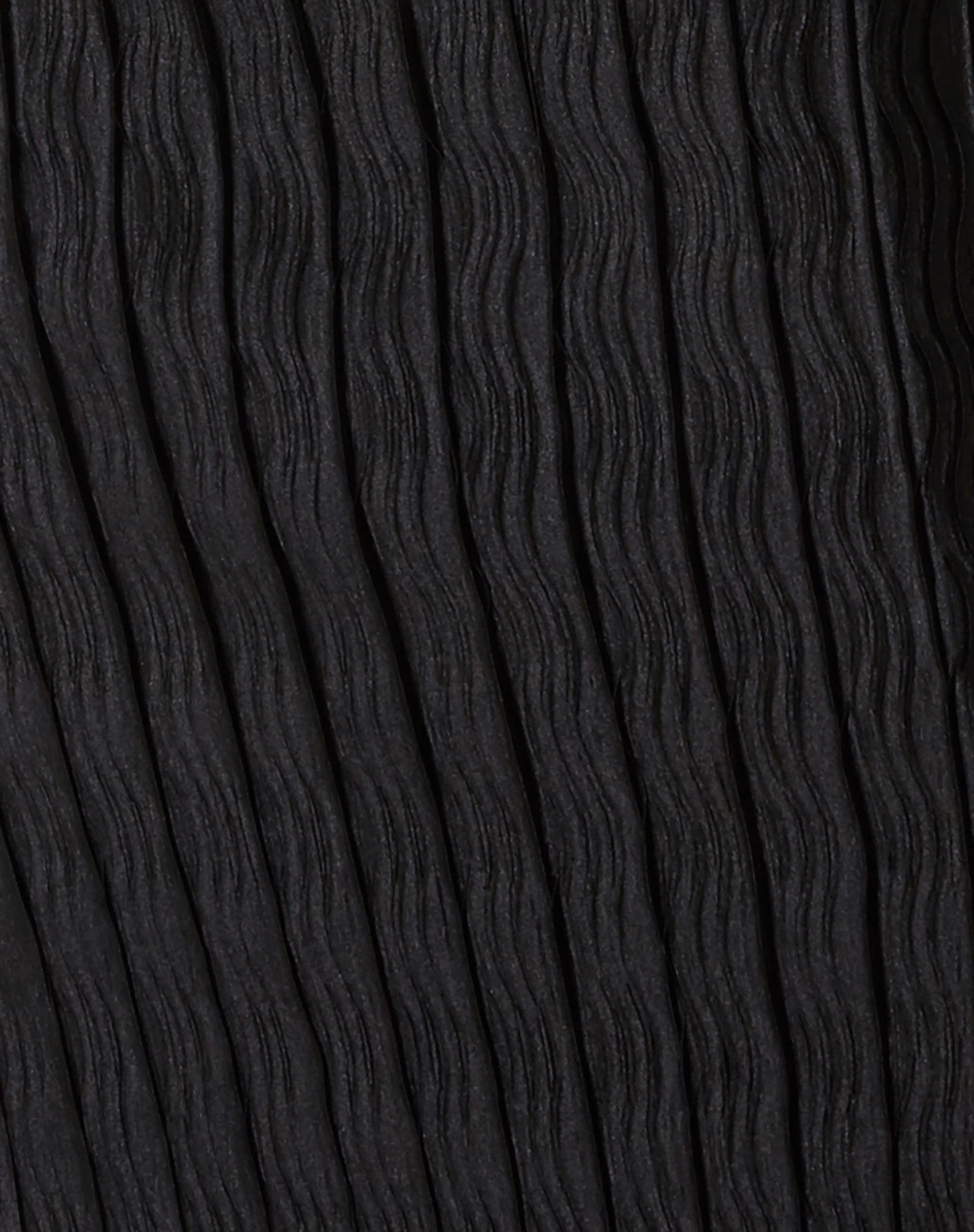Kasih Midi Skirt in Crinkle Black - Image 5