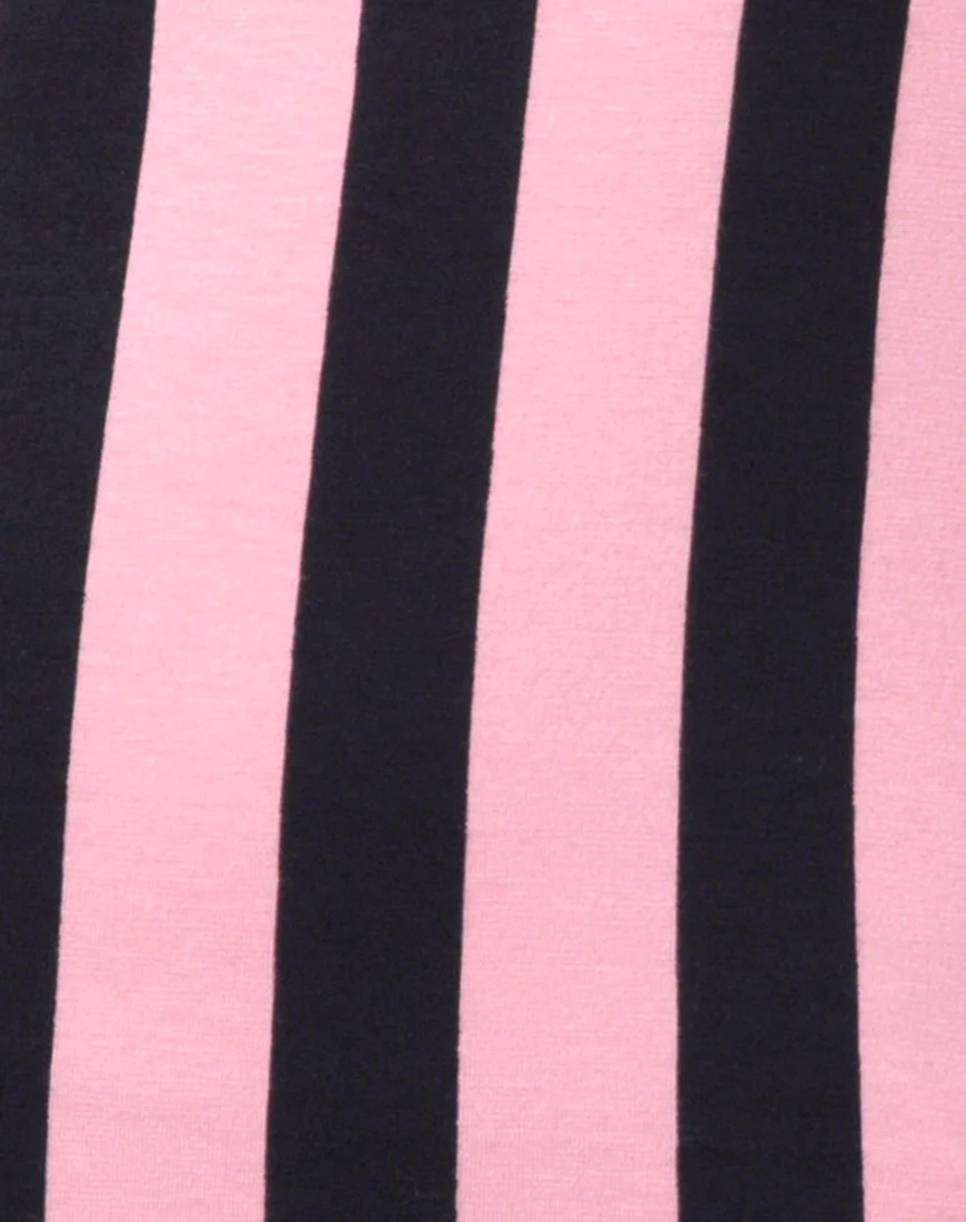 Katia Dress in Campbell Stripe - Image 5