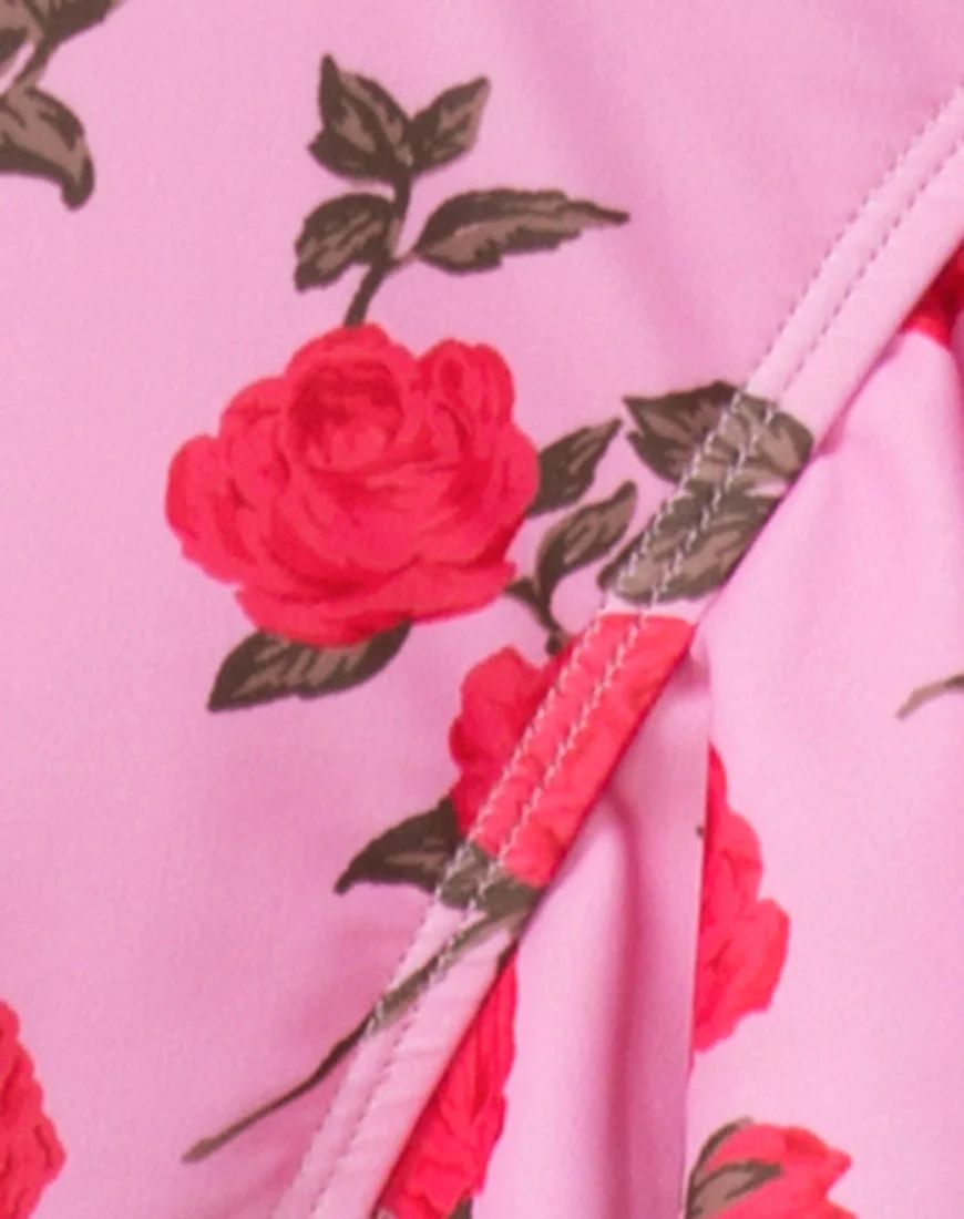 Kaulana Bikini Bottom in Candy Rose - Image 5