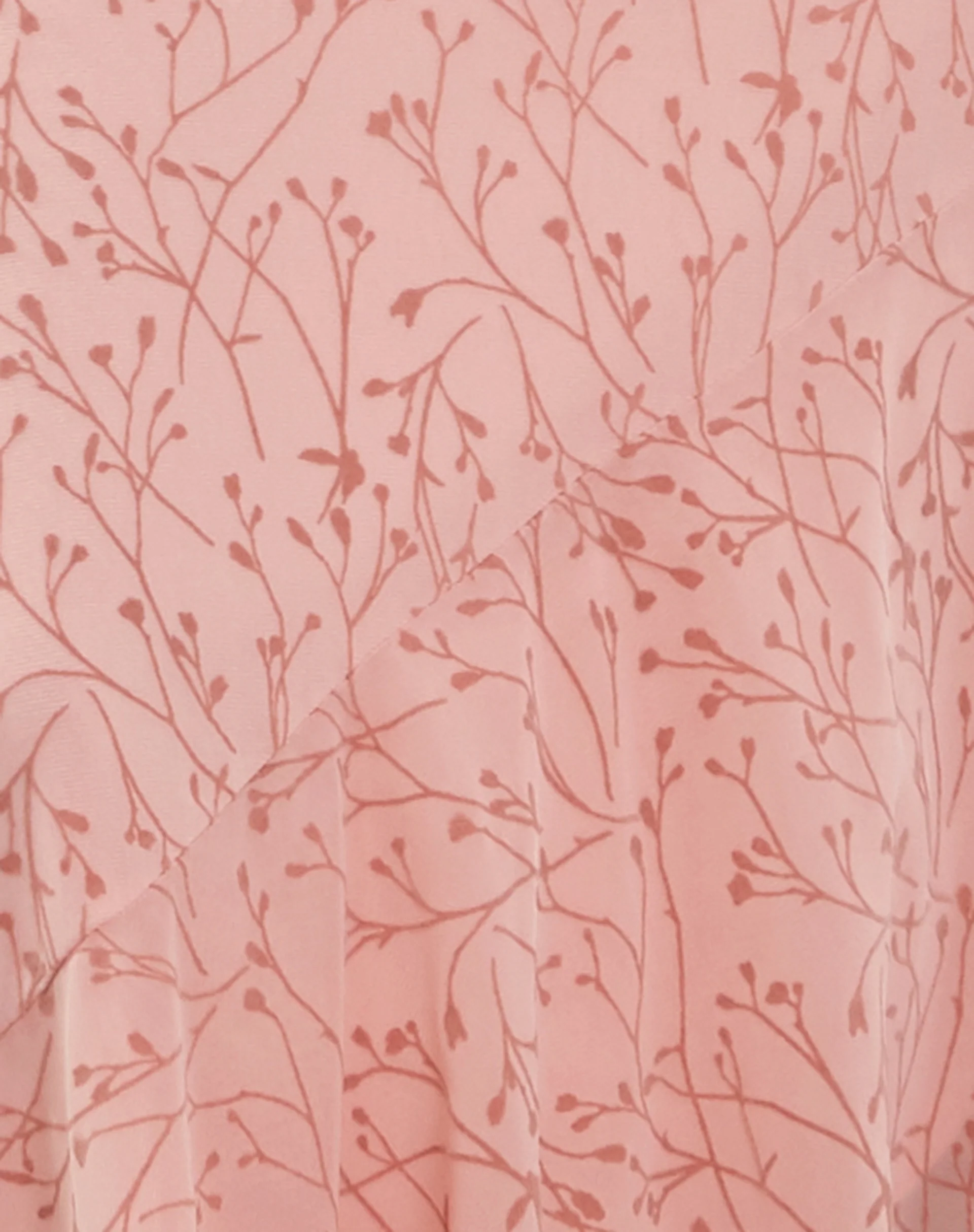 Kavala Asymmetric Midi Dress in Shadow Floral Pink - Image 6