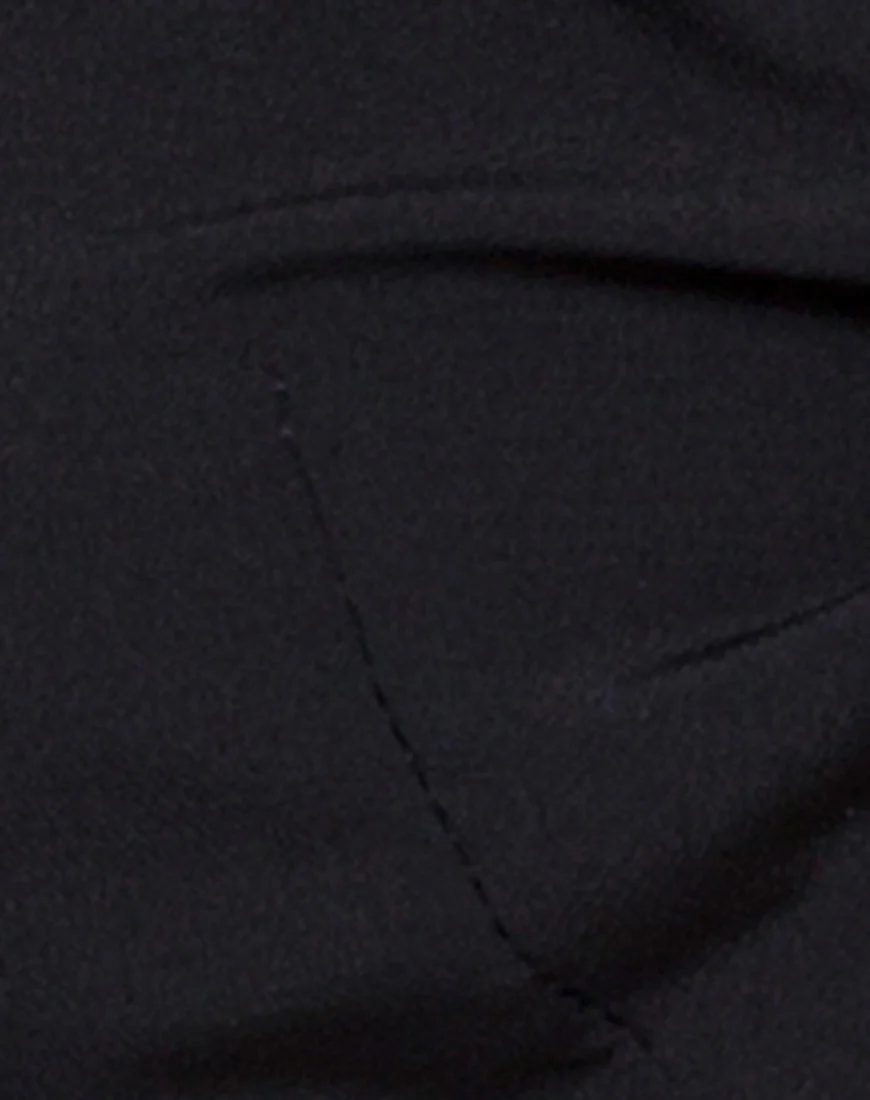Kavon Crop Top in Black - Image 5