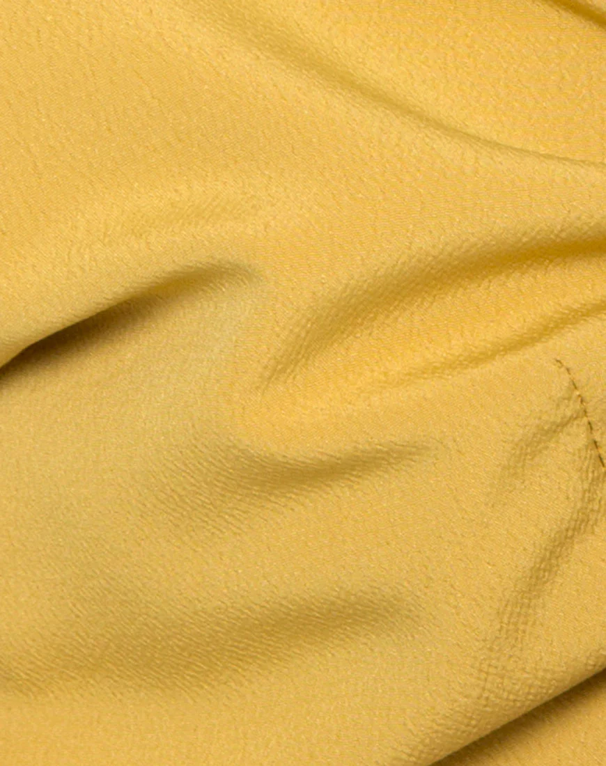 Kavon Crop Top in Mustard - Image 5