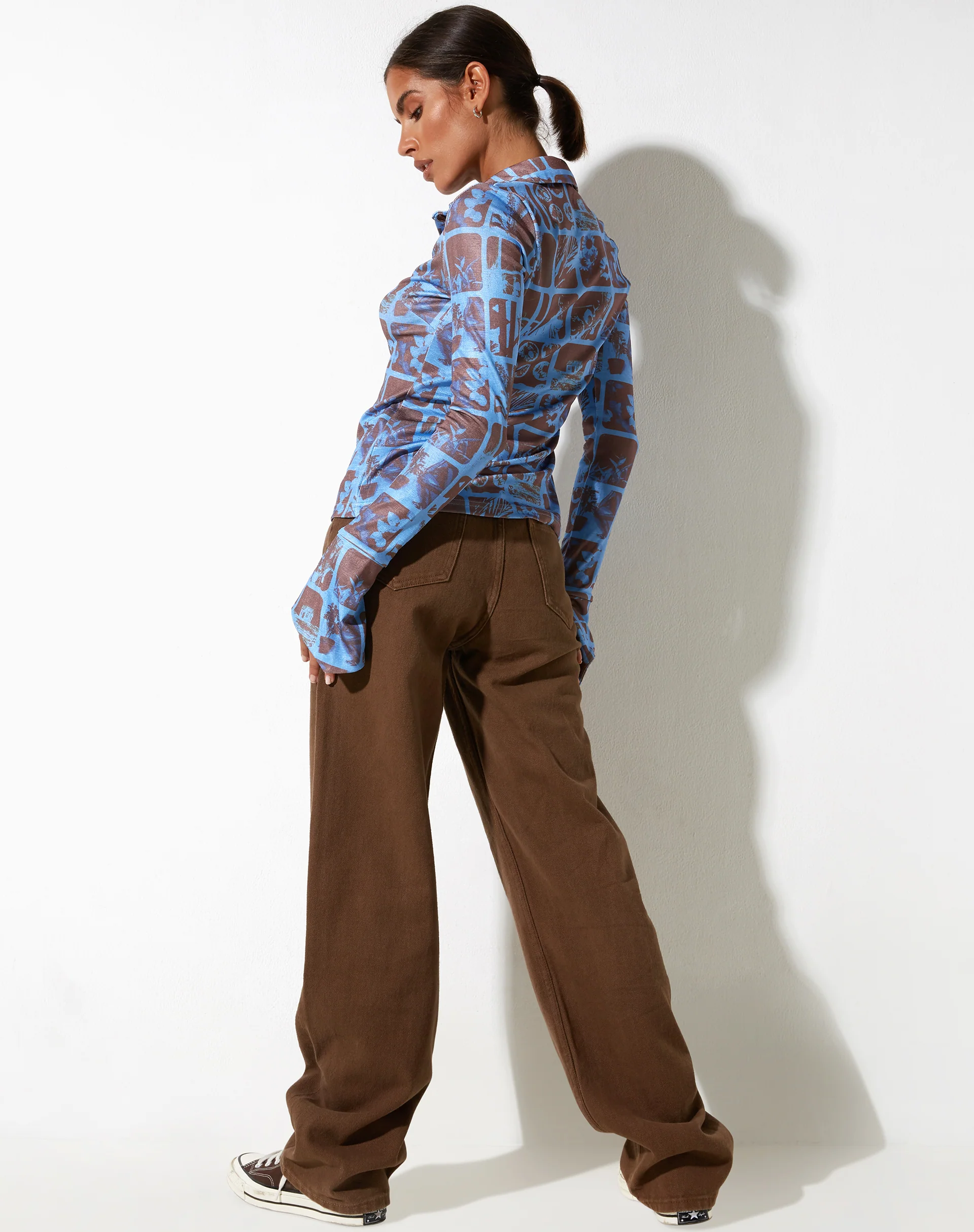 Keani Long Sleeve Shirt in Photographic Blue - Image 3