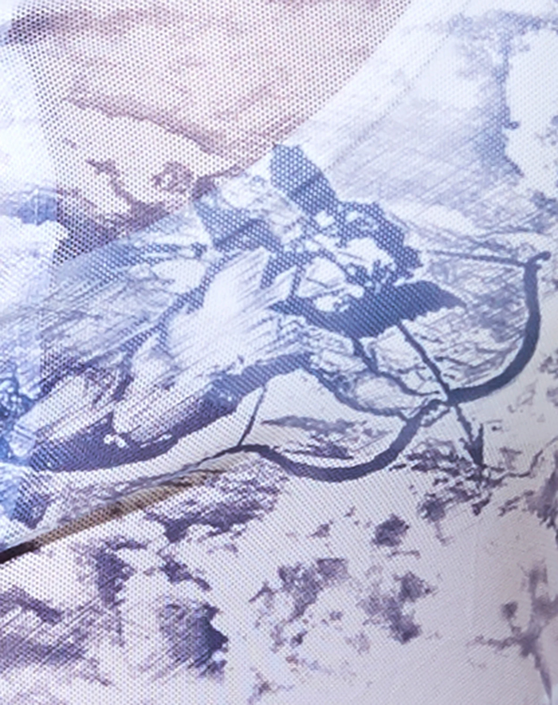 Kelly Shirt in 20's Cherub White Blue - Image 5