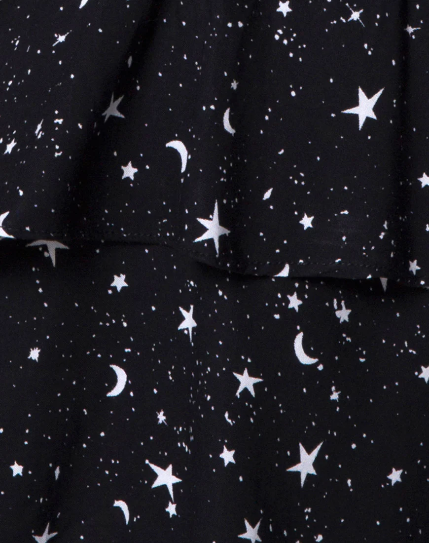 Kepsibelle Skater Dress in Ditsy Cosmo - Image 5