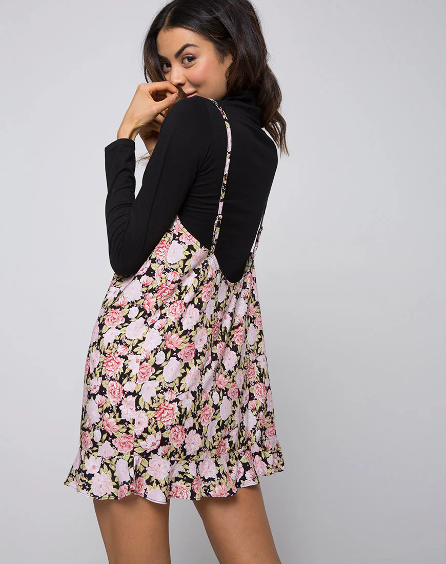 Keylo Slip Dress in Bloom Floral - Image 2