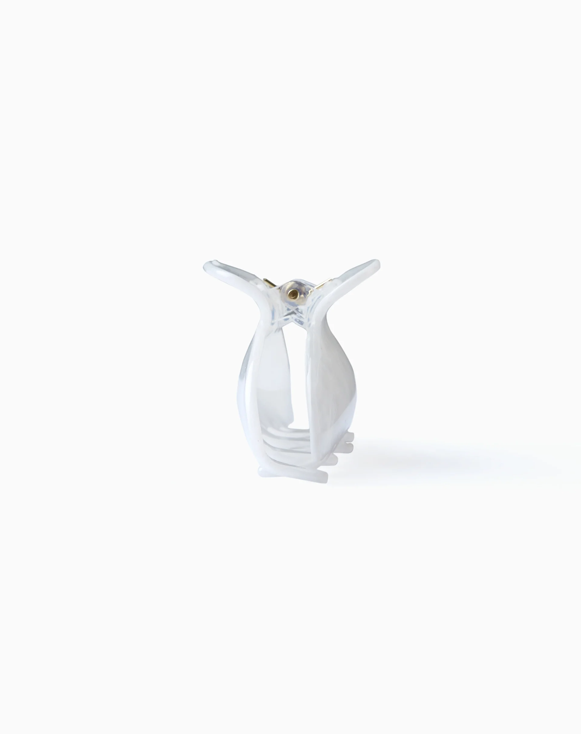 Kima Hair Claw in White Pearl - Image 3