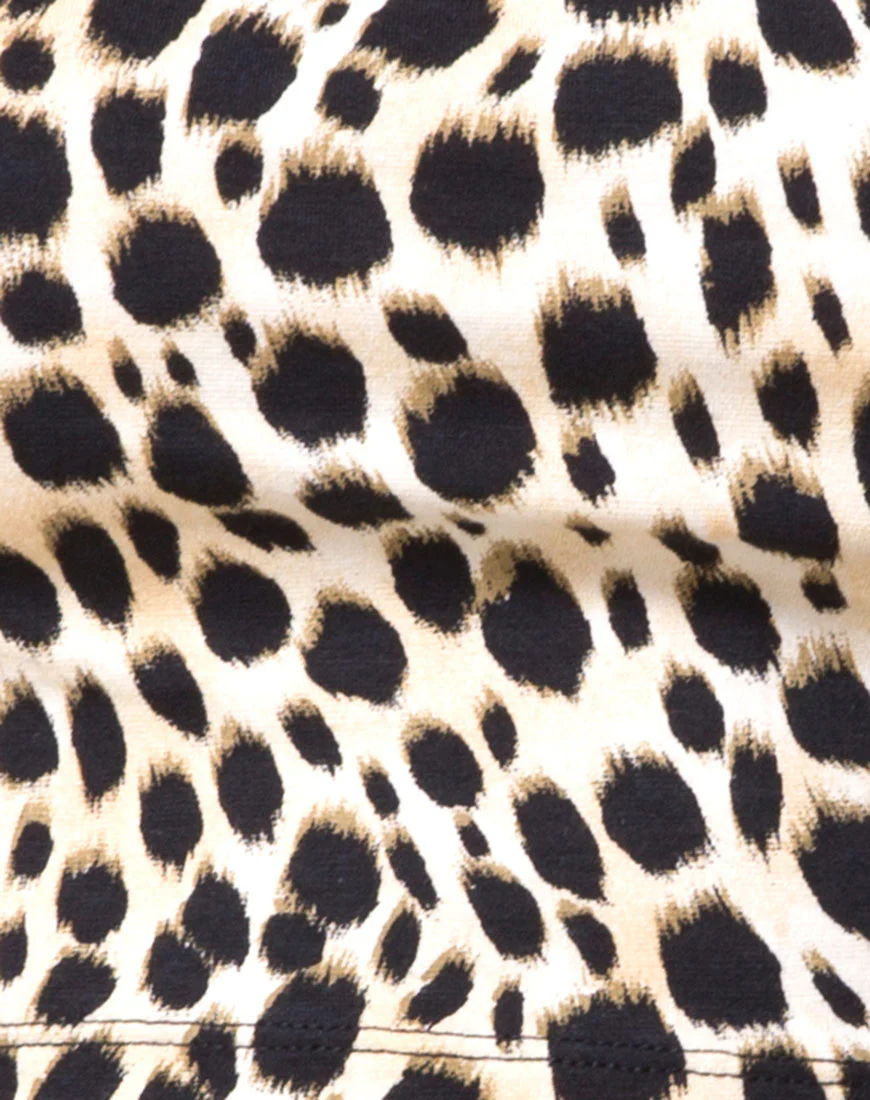 Kini Crop Top in Cheetah - Image 5