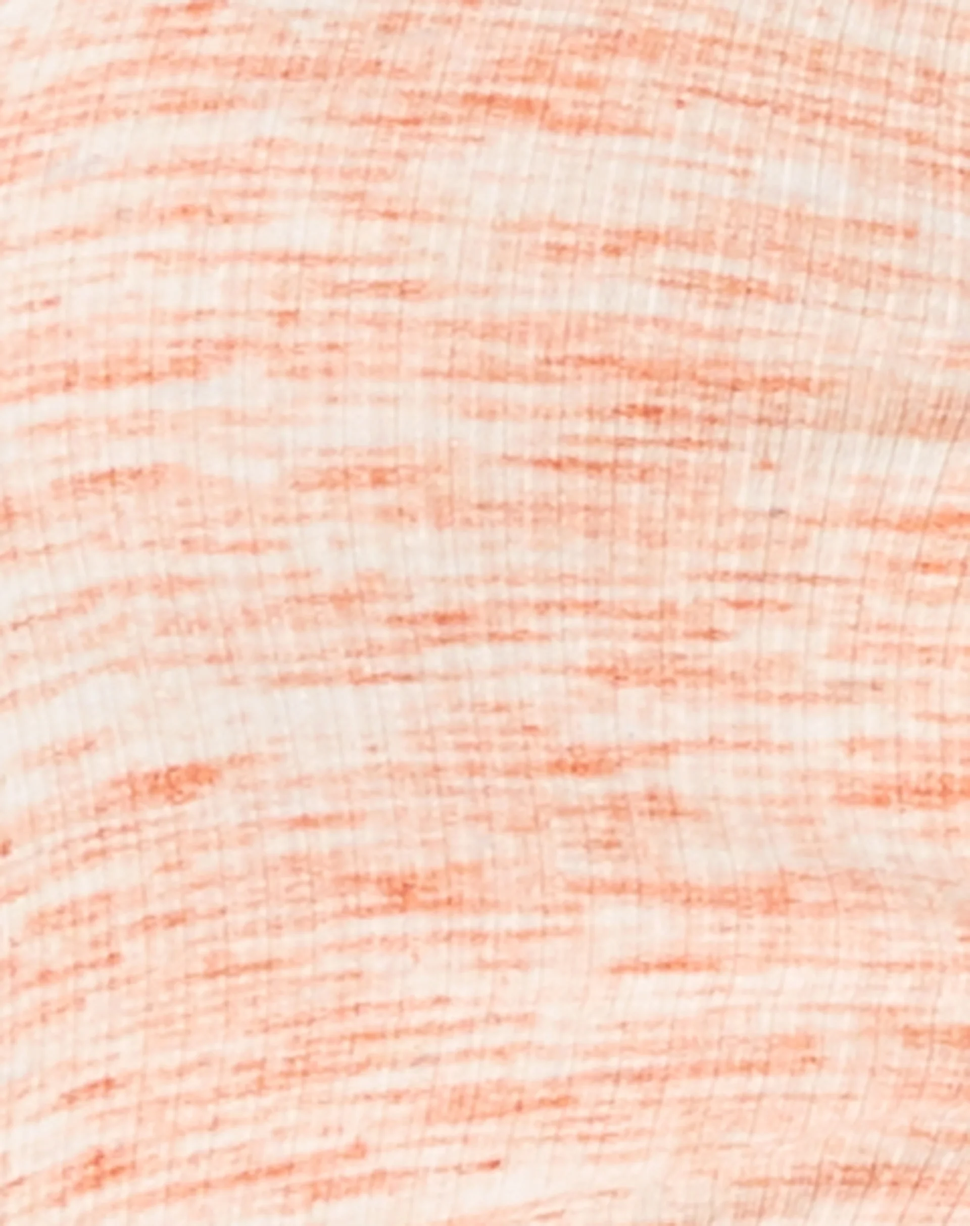 Kitera Crop Top in Space Dye Orange - Image 5