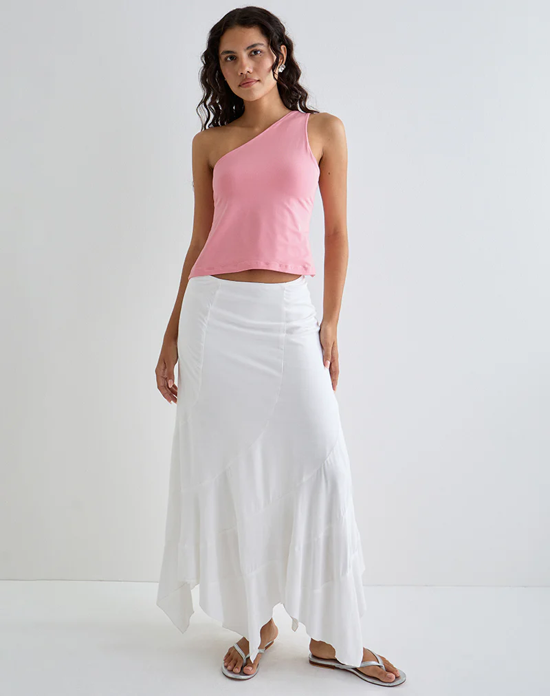 Klazari Top in Rayon Jersey Ballet Pink - Image 3