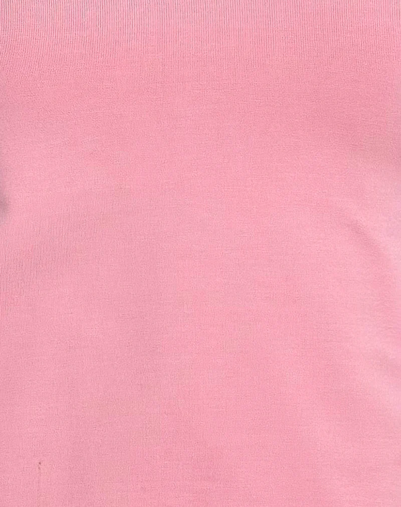 Klazari Top in Rayon Jersey Ballet Pink - Image 6