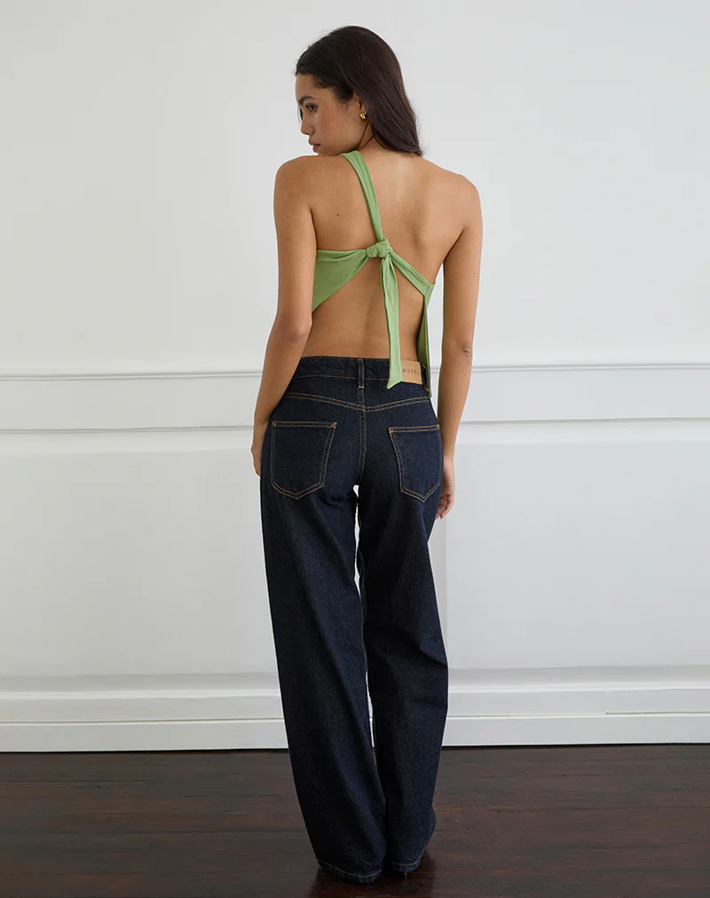 Klazari Top in Jersey Sage Green - Image 5