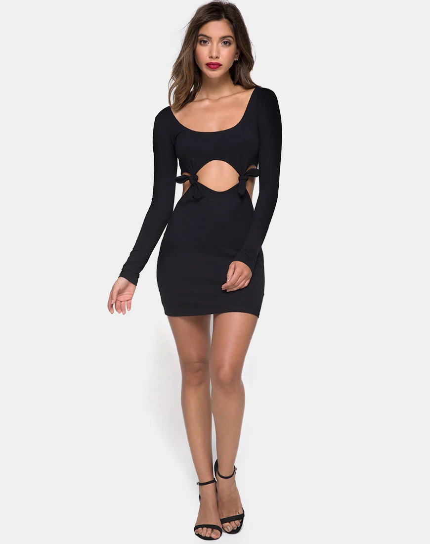 Knoya Dress Black - Image 3