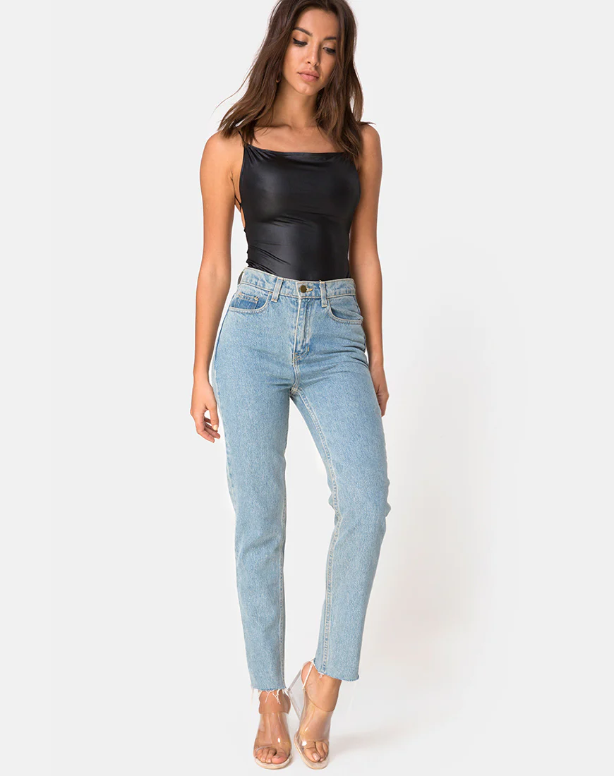 Kozula Bodice in Black Coated - Image 3