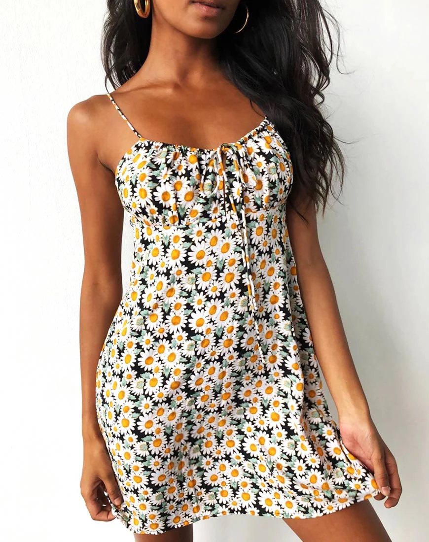 Kumala Slip Dress in Delightful Daisy - Image 2